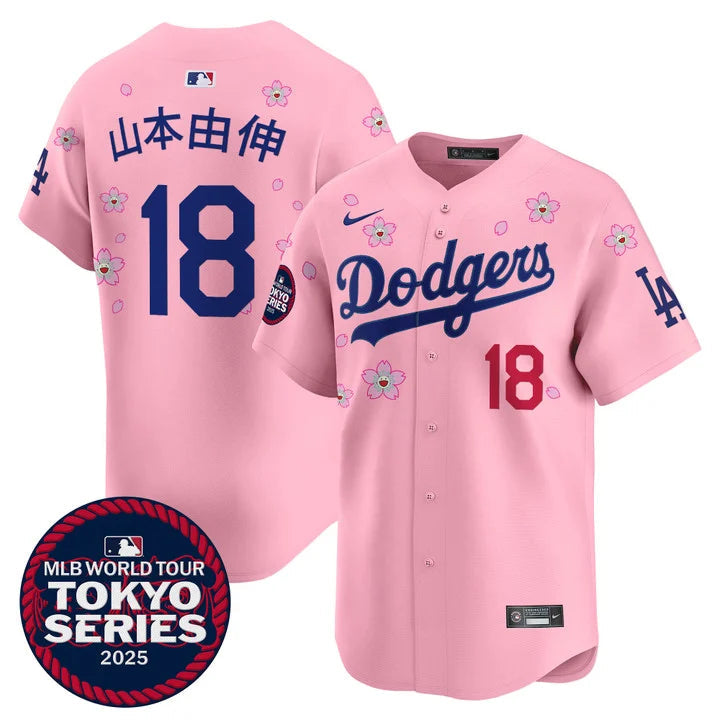 Dodgers Tokyo Series 2025 Vapor Premier Limited Jersey - Stitched