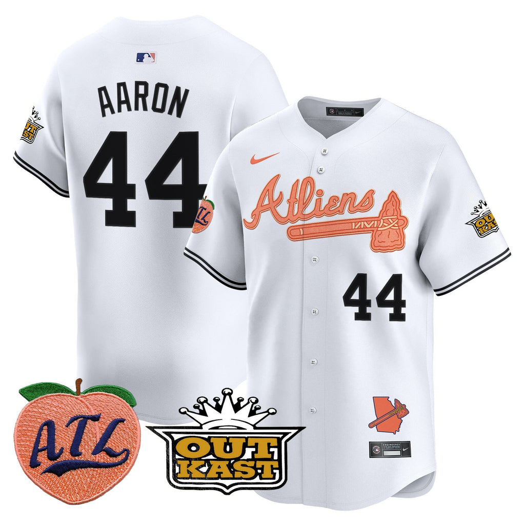 ATL Atliens & Peach Vapor Premier Limited Jersey - Stitched