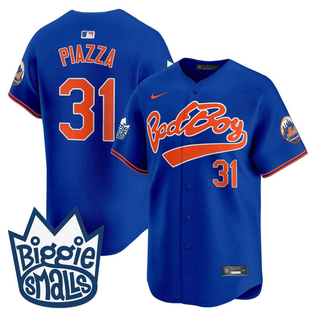 Mets Biggie Smalls Vapor Premier Limited Jersey - Stitched