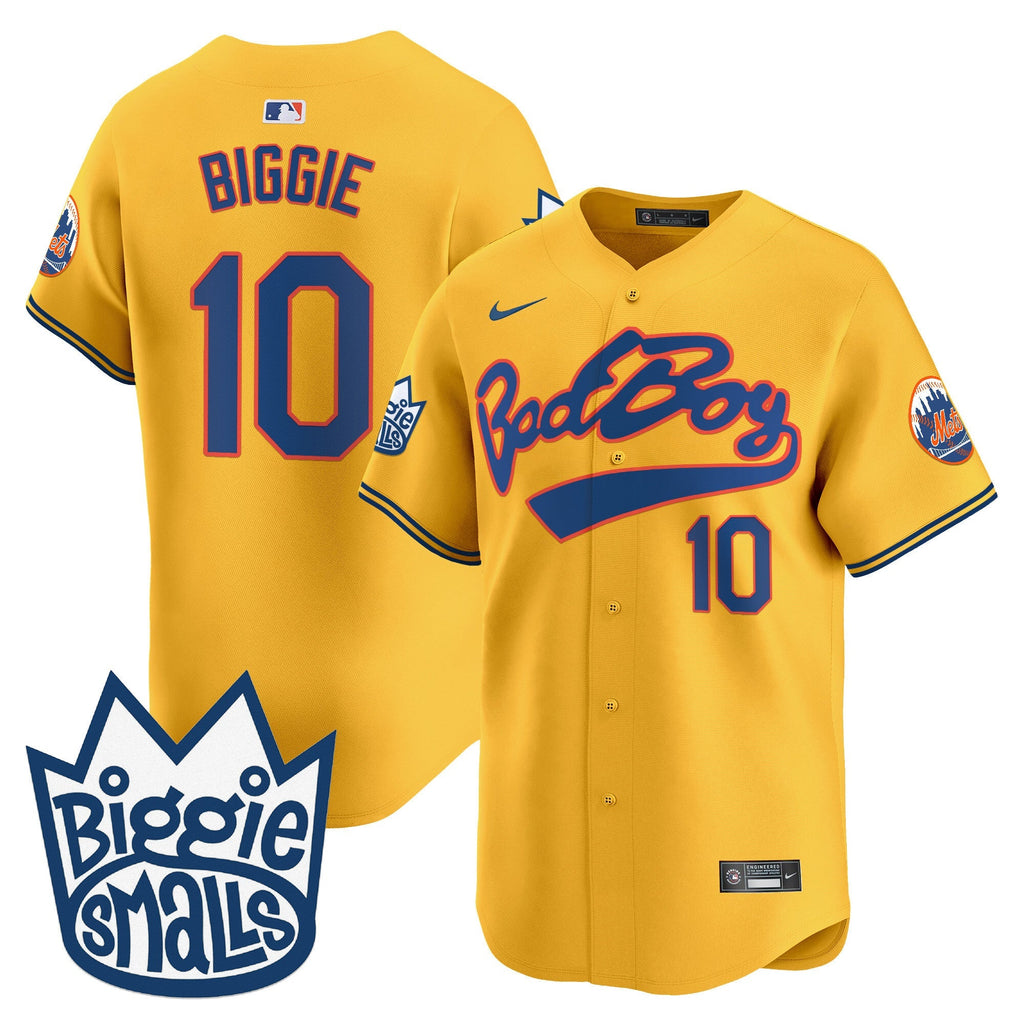 Mets Biggie Smalls Vapor Premier Limited Jersey - Stitched