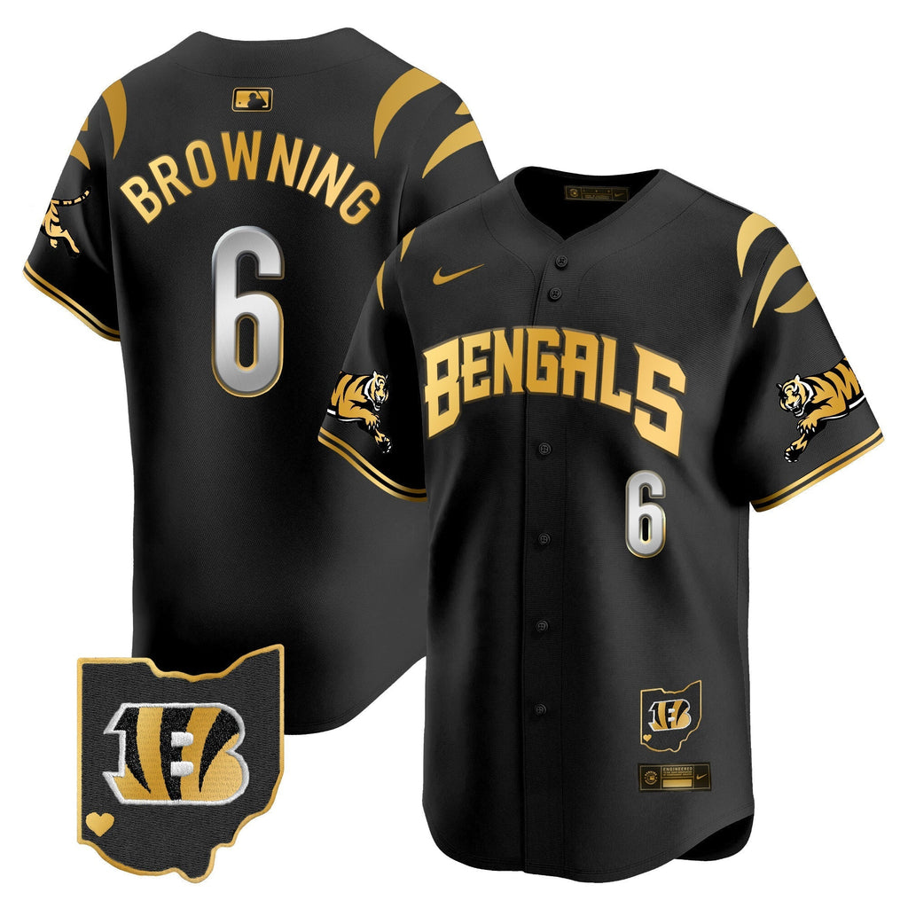 Bengals Vapor Premier Limited Jersey - Stitched