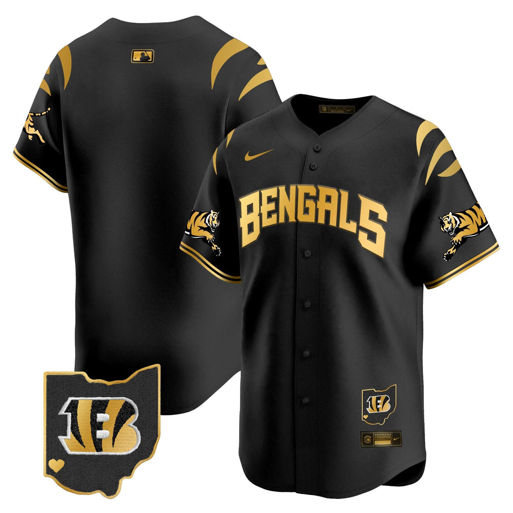 Bengals Vapor Premier Limited Jersey - Stitched