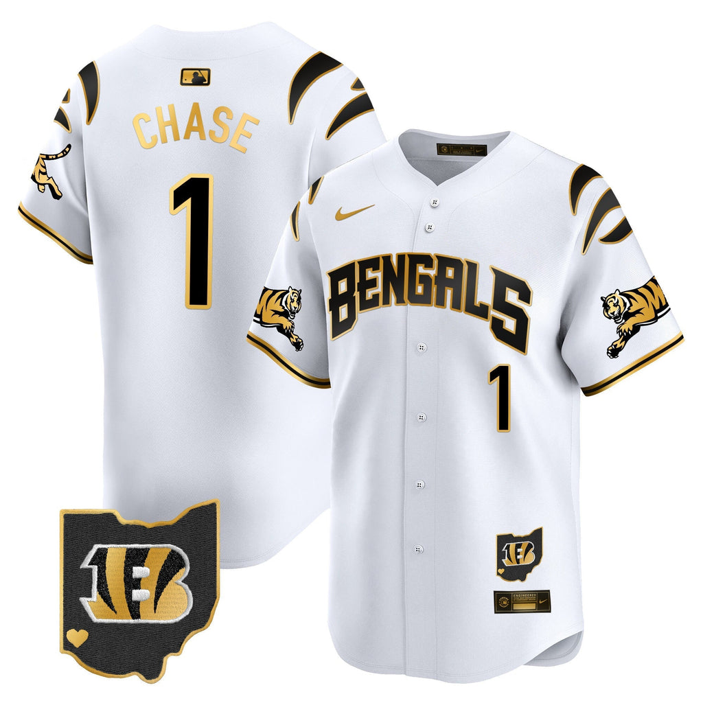 Bengals Vapor Premier Limited Jersey - Stitched