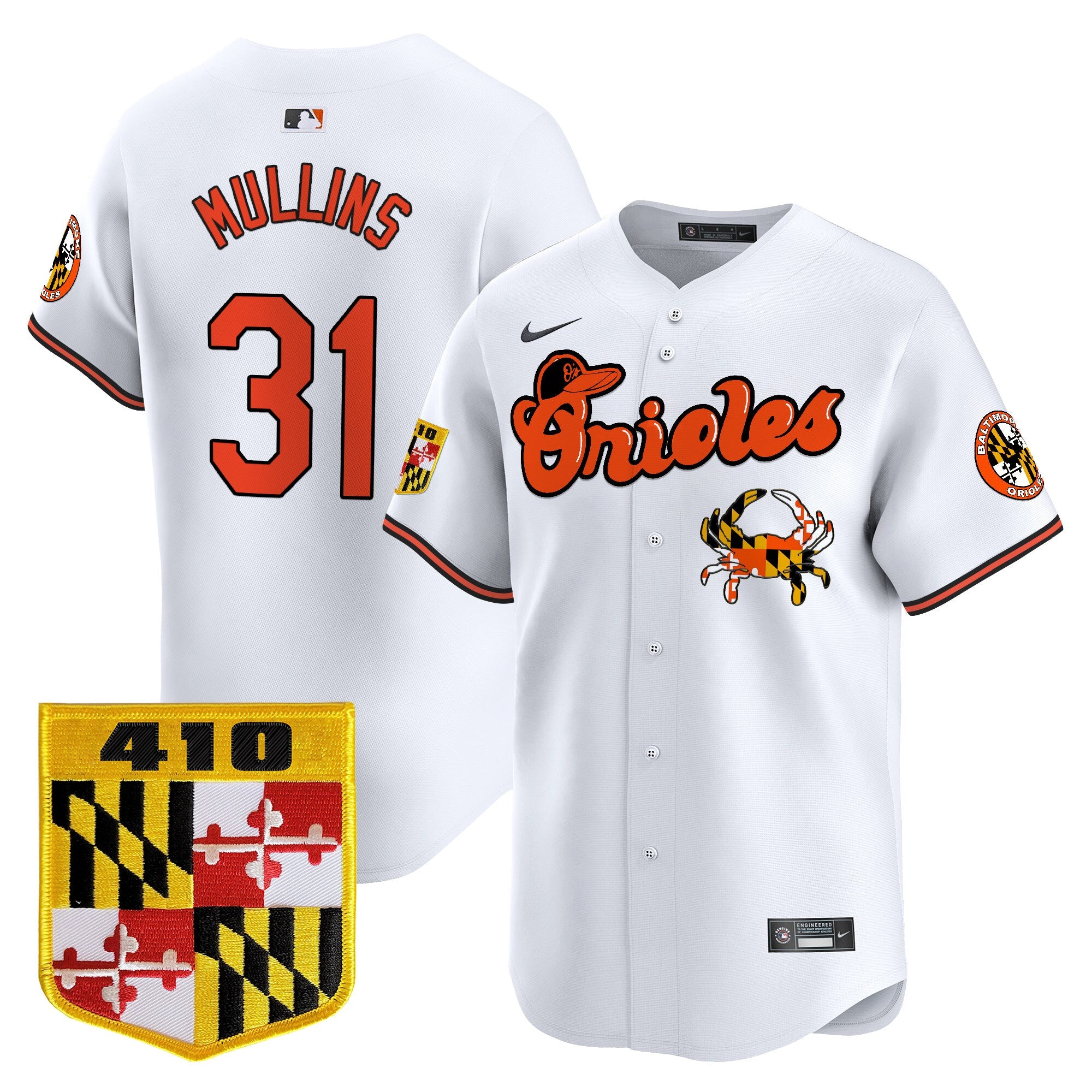BAL 410 & Chesapeake Crab Patch Vapor Premier Limited Jersey - Stitched (8)