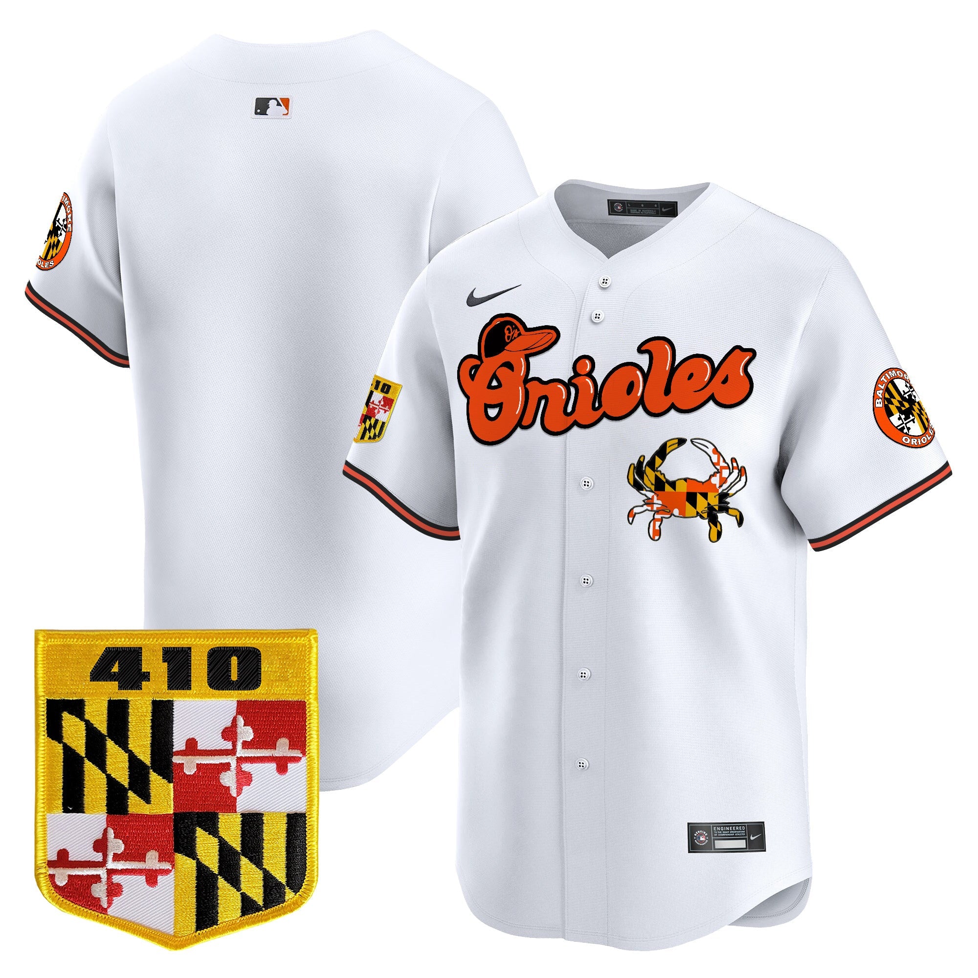 BAL 410 & Chesapeake Crab Patch Vapor Premier Limited Jersey - Stitched (2)