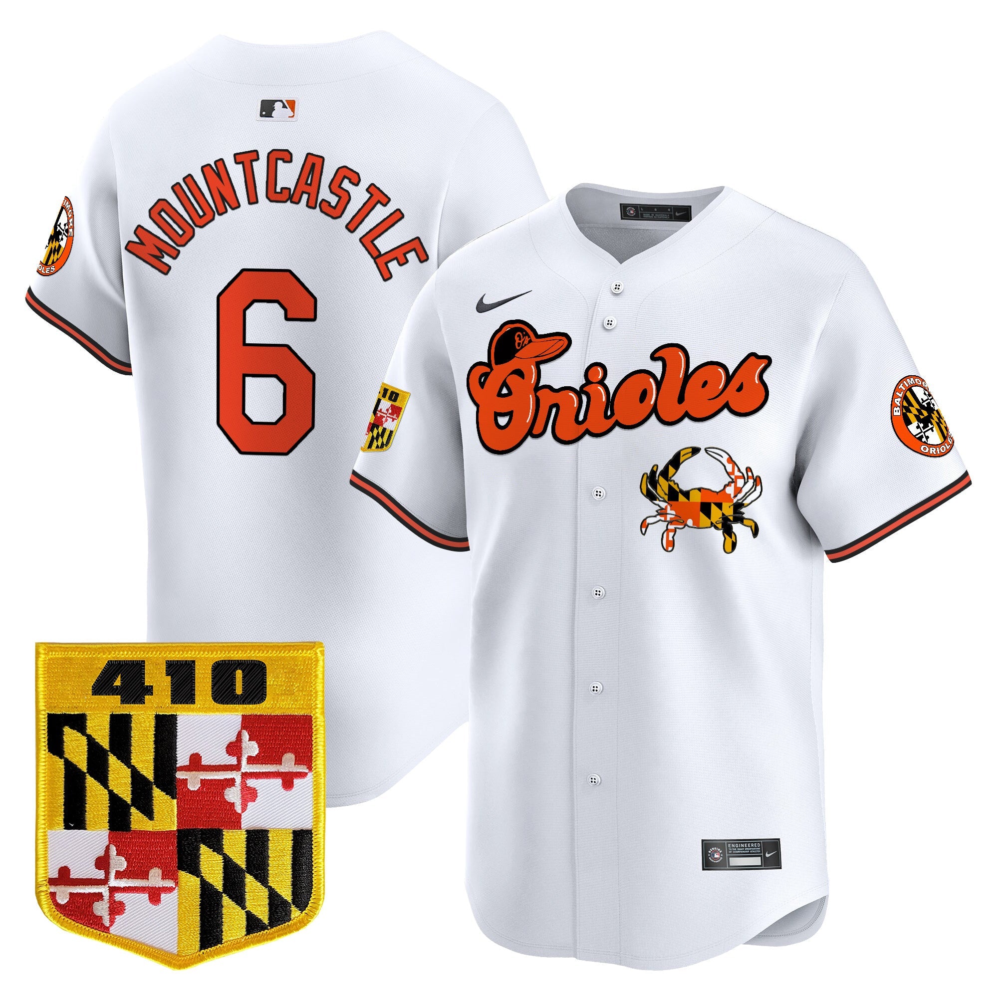 BAL 410 & Chesapeake Crab Patch Vapor Premier Limited Jersey - Stitched