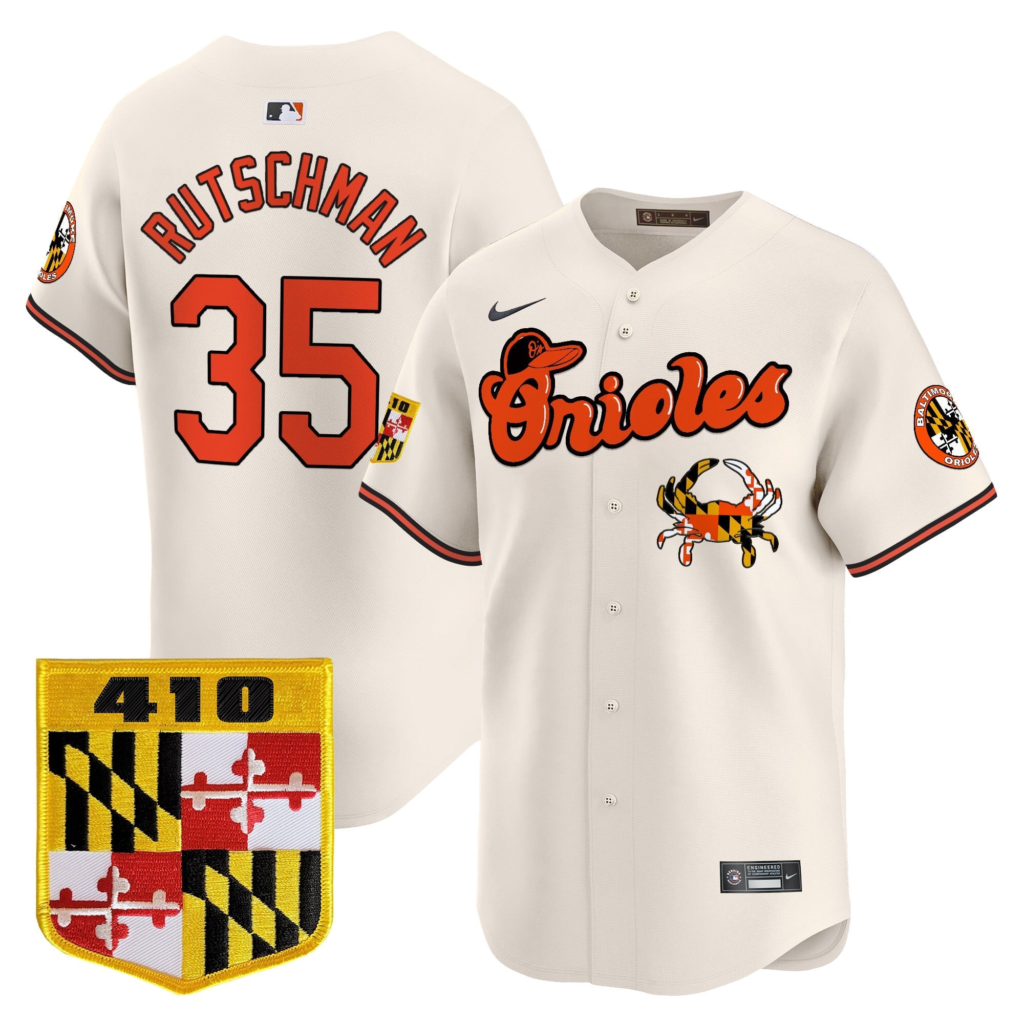 BAL 410 & Chesapeake Crab Patch Vapor Premier Limited Jersey - Stitched (2)