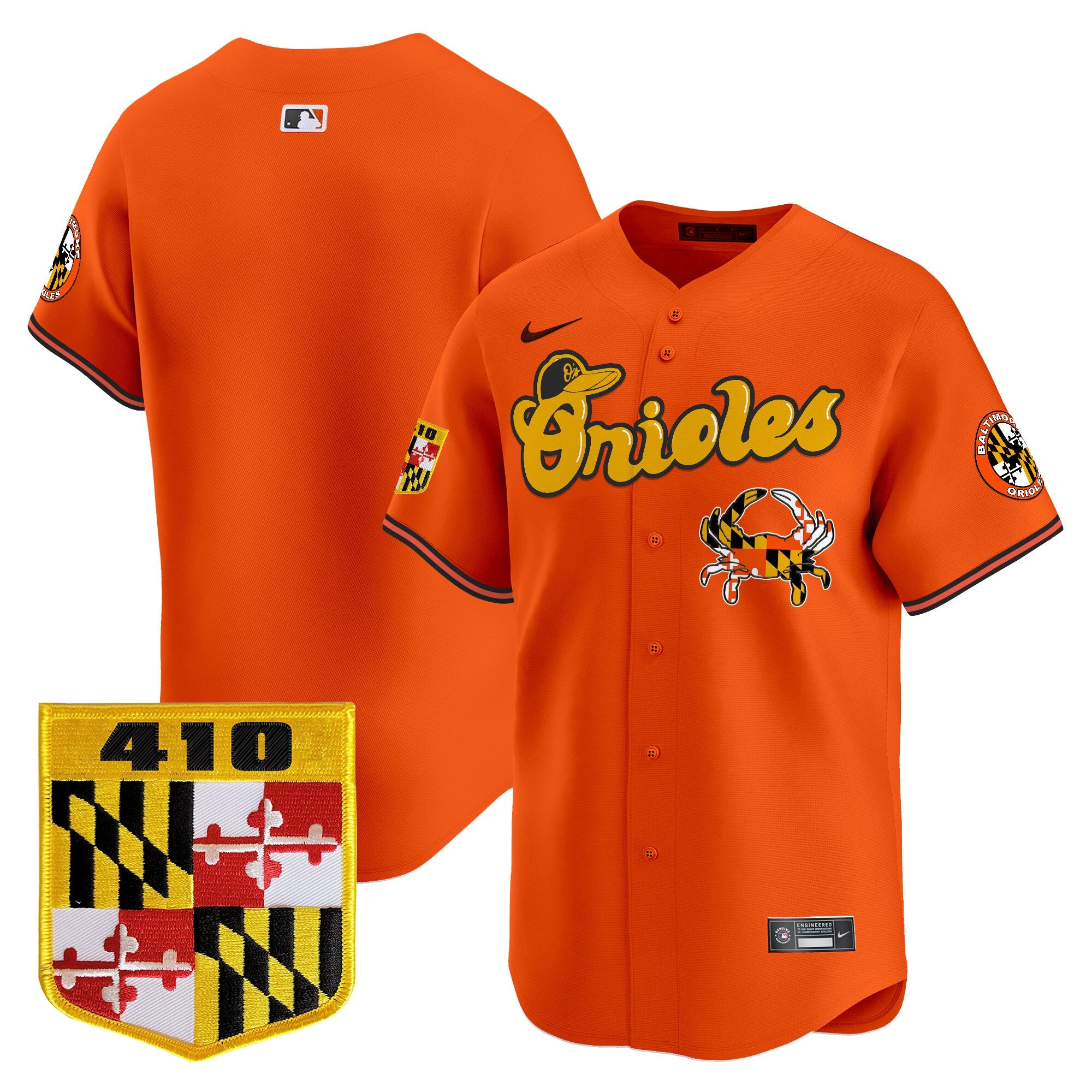 BAL 410 & Chesapeake Crab Patch Vapor Premier Limited Jersey - Stitched (8)