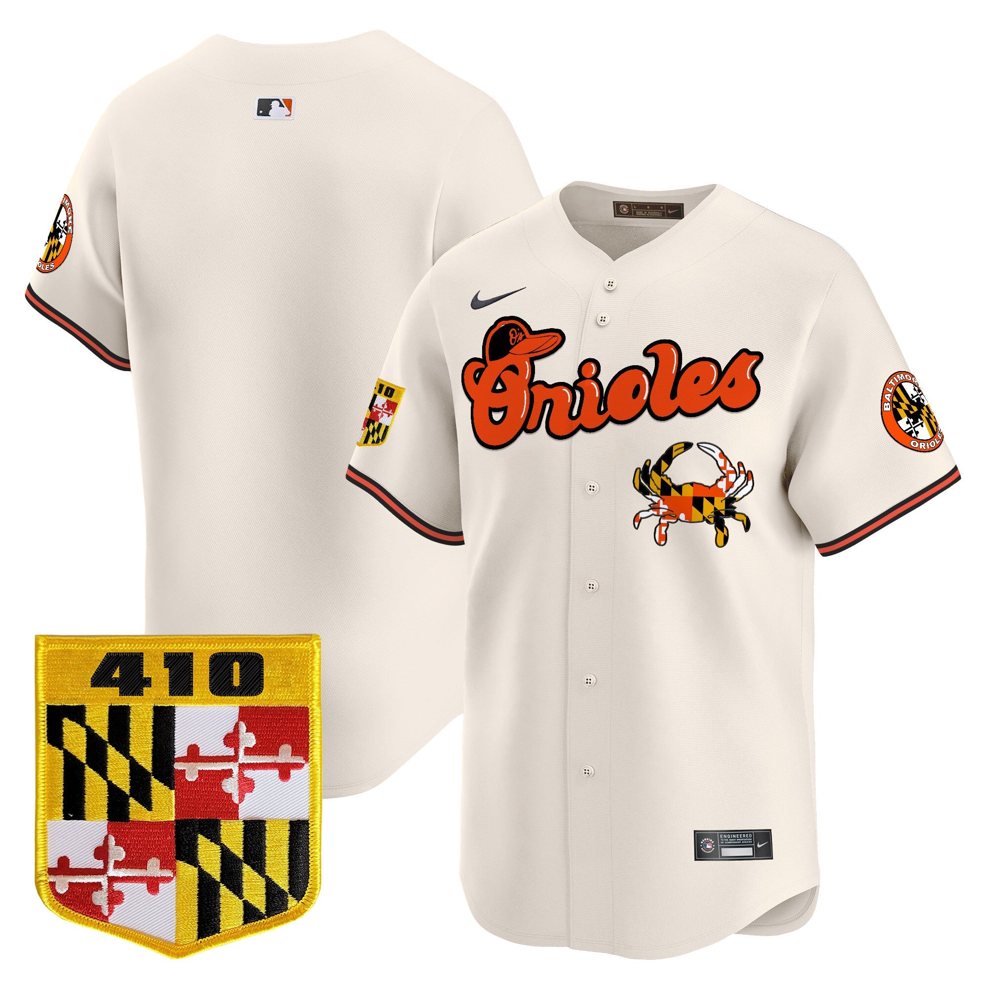 BAL 410 & Chesapeake Crab Patch Vapor Premier Limited Jersey - Stitched (8)