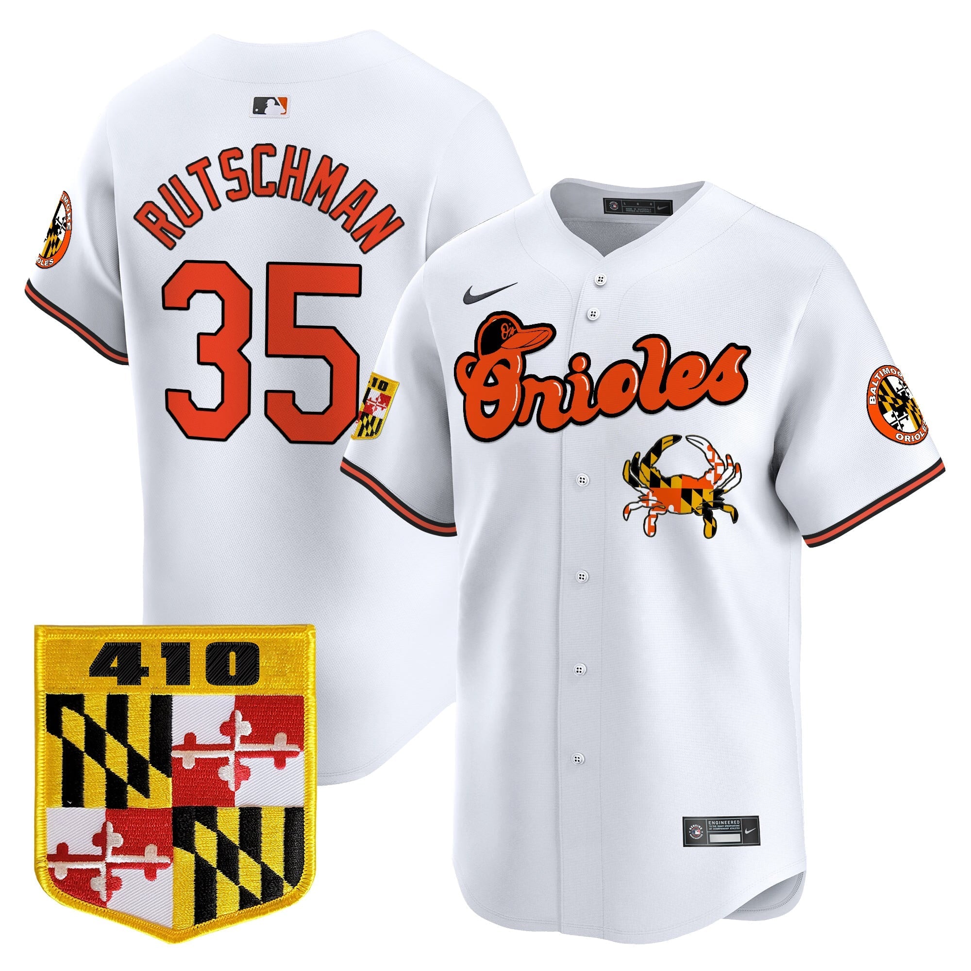 BAL 410 & Chesapeake Crab Patch Vapor Premier Limited Jersey - Stitched (2)