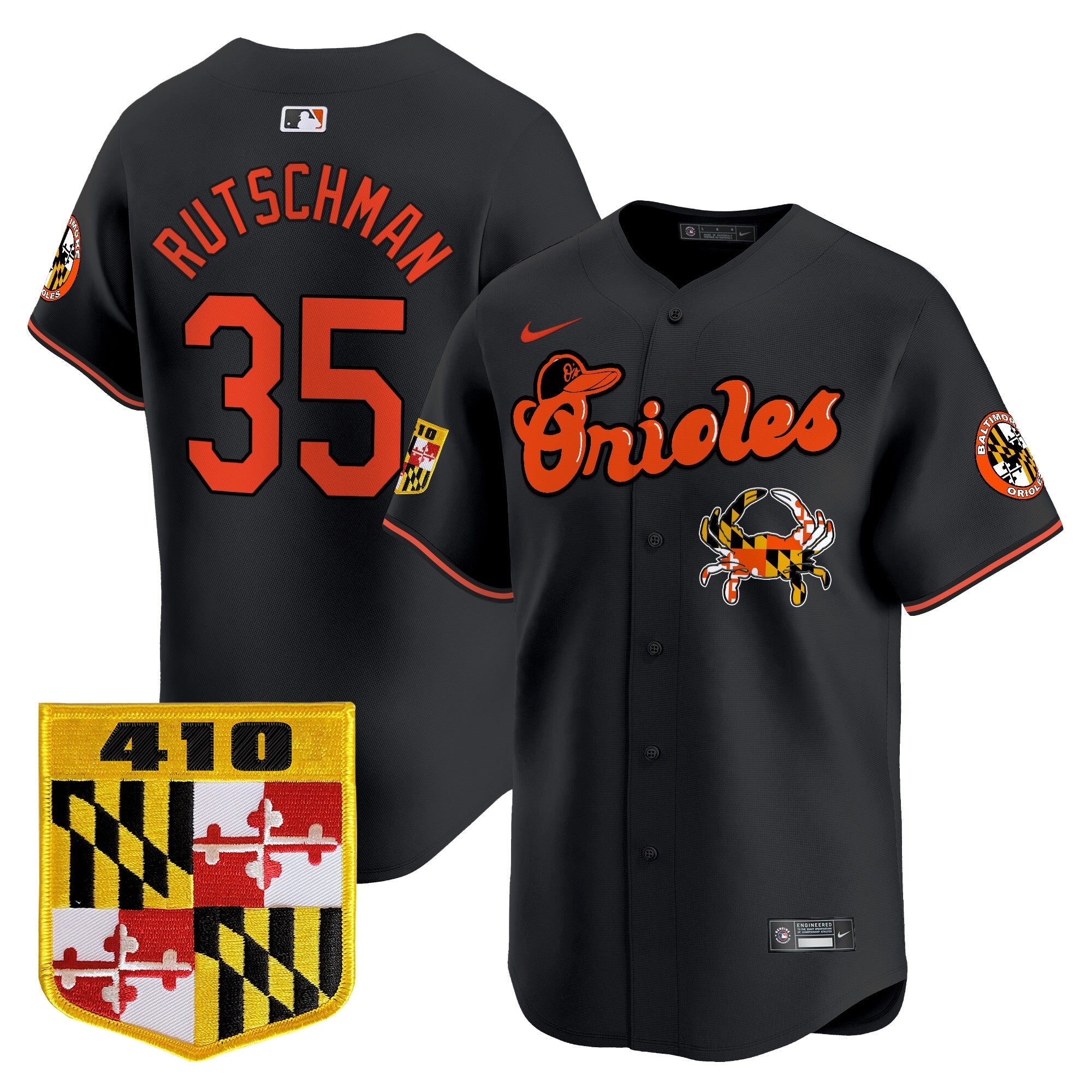 BAL 410 & Chesapeake Crab Patch Vapor Premier Limited Jersey - Stitched (8)