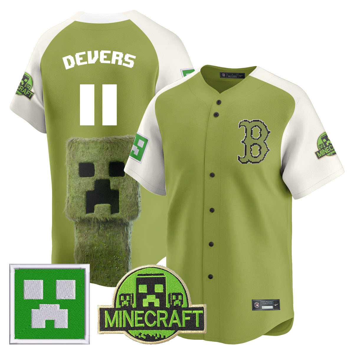 BOS 2025 MINECRAFT Men Jersey - All Stitched