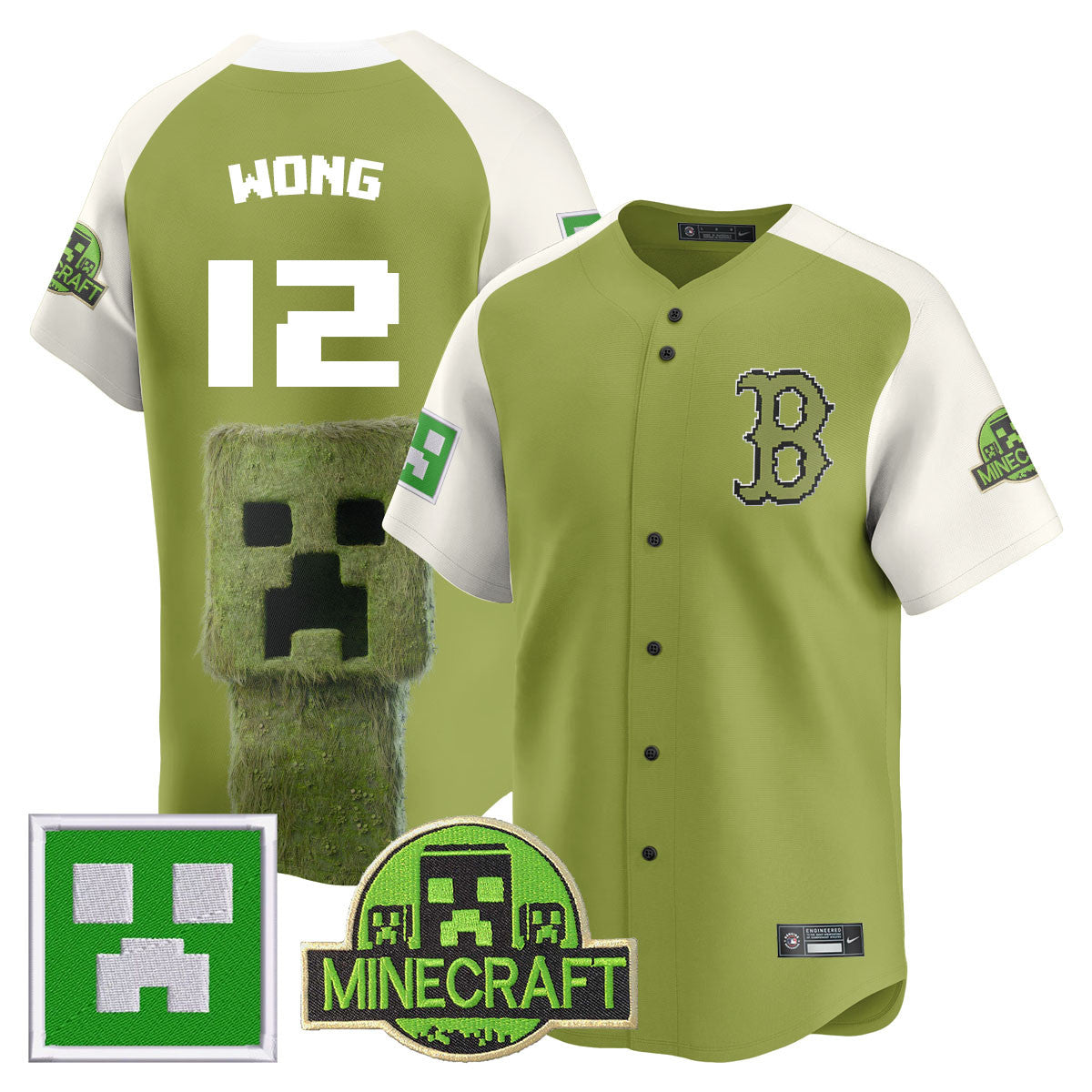 BOS 2025 MINECRAFT Men Jersey - All Stitched