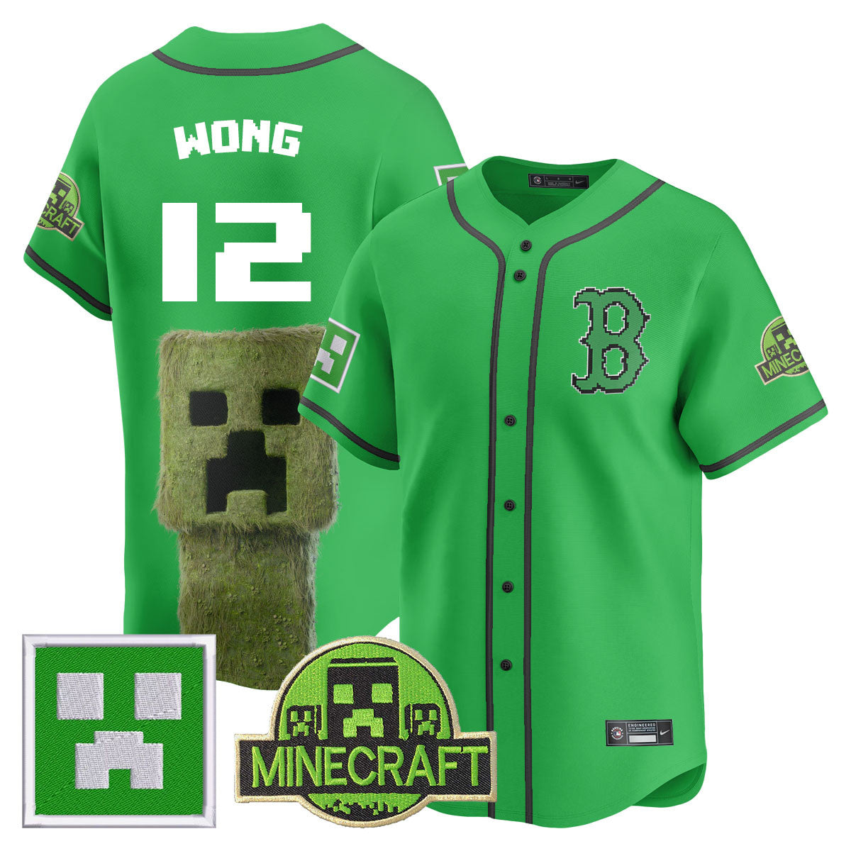 BOS 2025 MINECRAFT Jersey - All Stitched
