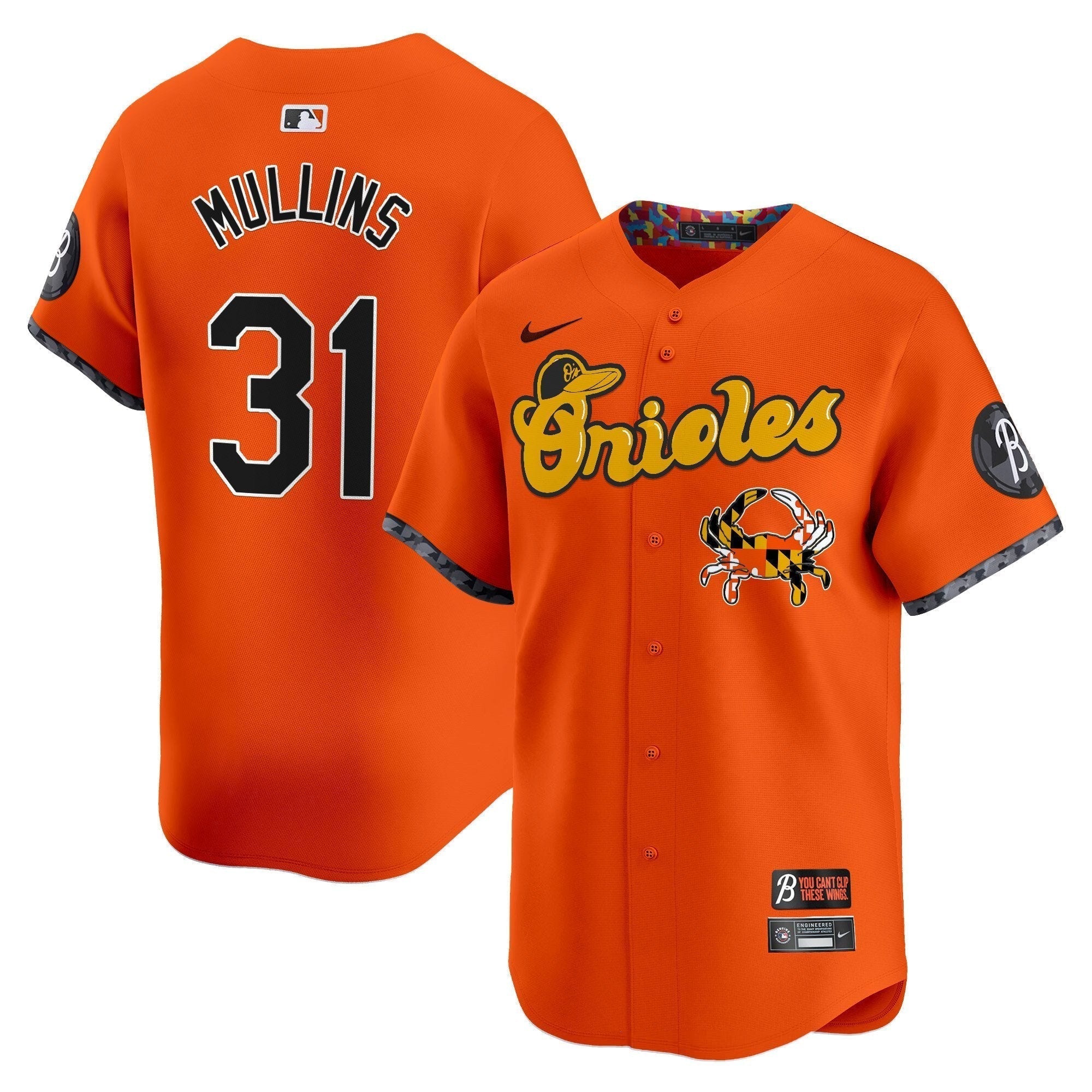 BAL Maryland Blue Crab Vapor Premier Limited Jersey - All Stitched
