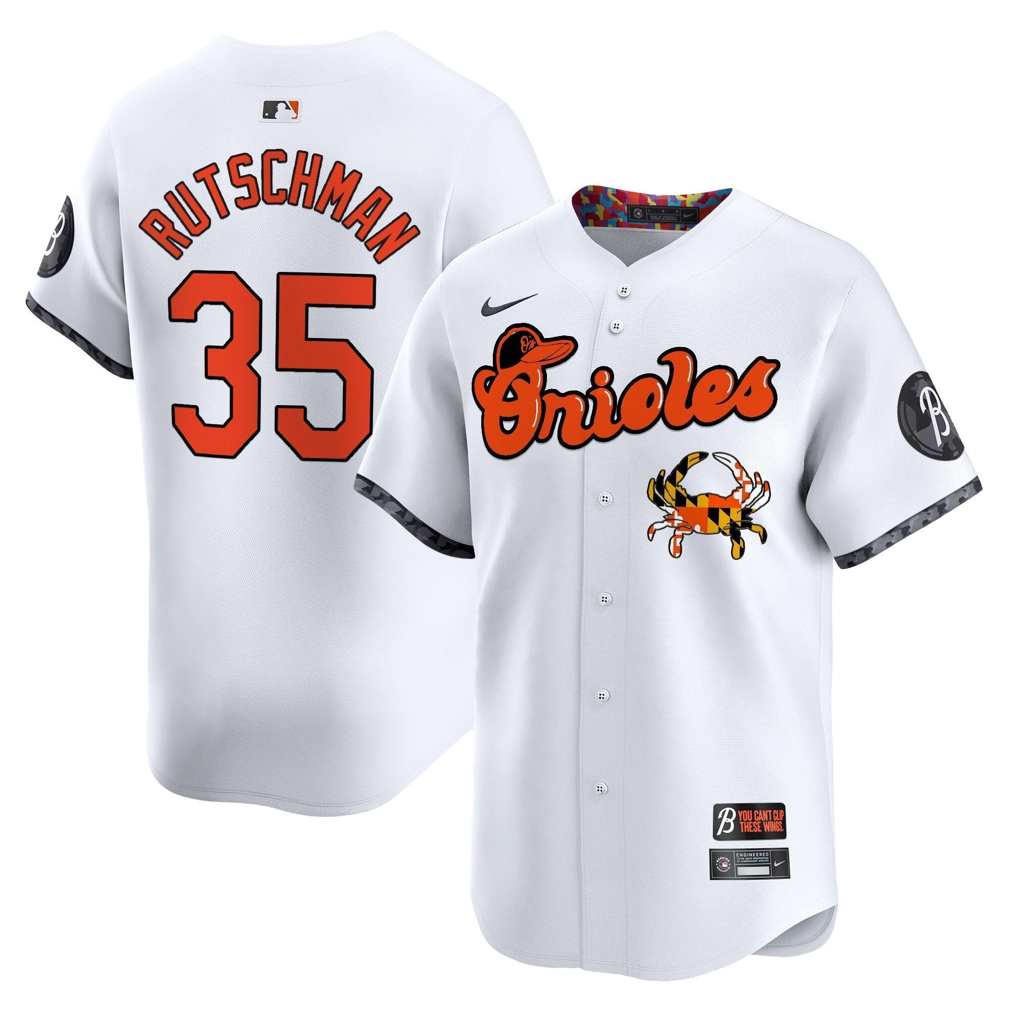 BAL Maryland Blue Crab Vapor Premier Limited Jersey - All Stitched