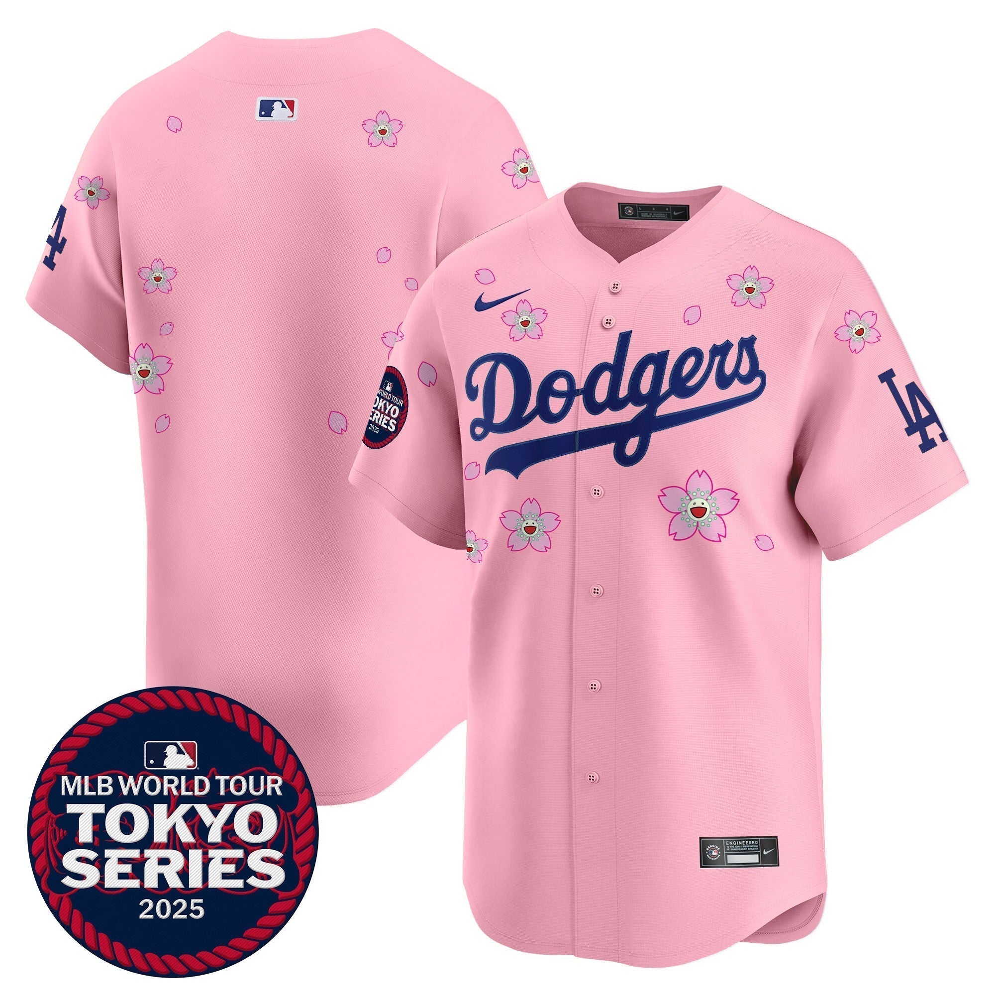 Dodgers Tokyo Series 2025 Vapor Premier Limited Jersey - Stitched