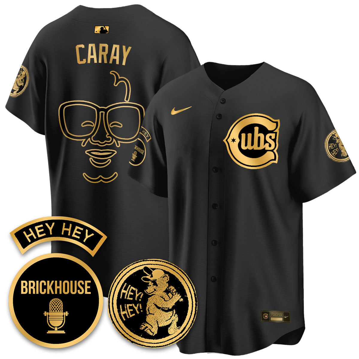 CHC Limited Men Jersey - Jack Brickhouse "Hey Hey" Patch - All Stitched
