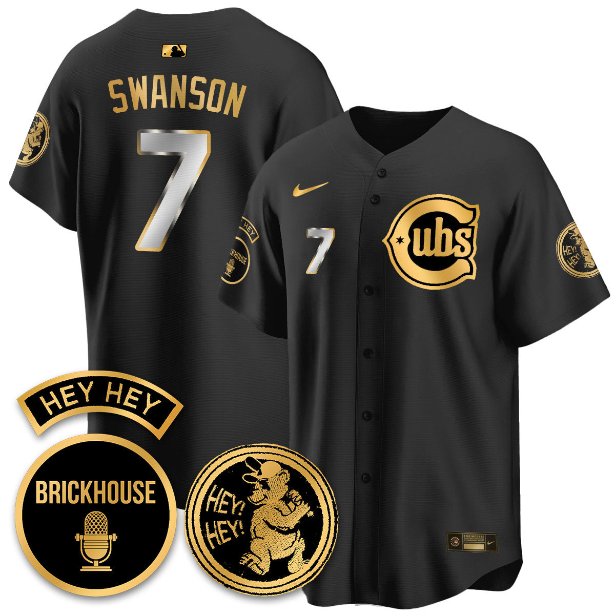 CHC Limited Men Jersey - Jack Brickhouse "Hey Hey" Patch - All Stitched