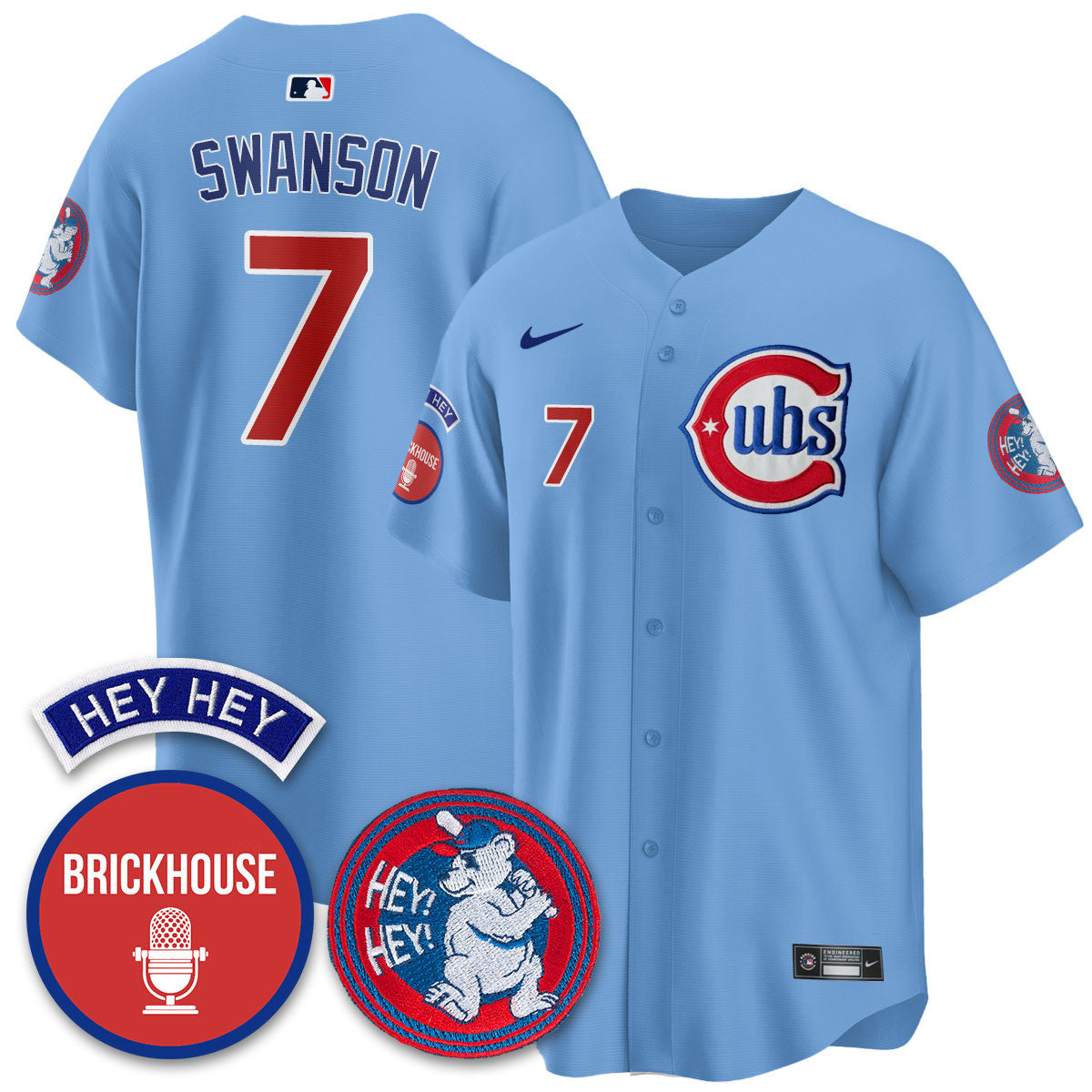 CHC Limited Men Jersey - Jack Brickhouse "Hey Hey" Patch - All Stitched