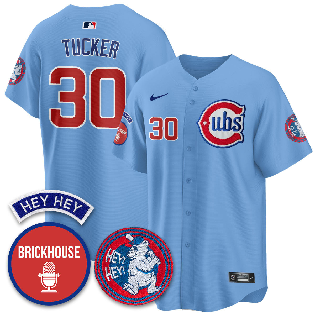 CHC Limited Men Jersey - Jack Brickhouse "Hey Hey" Patch - All Stitched