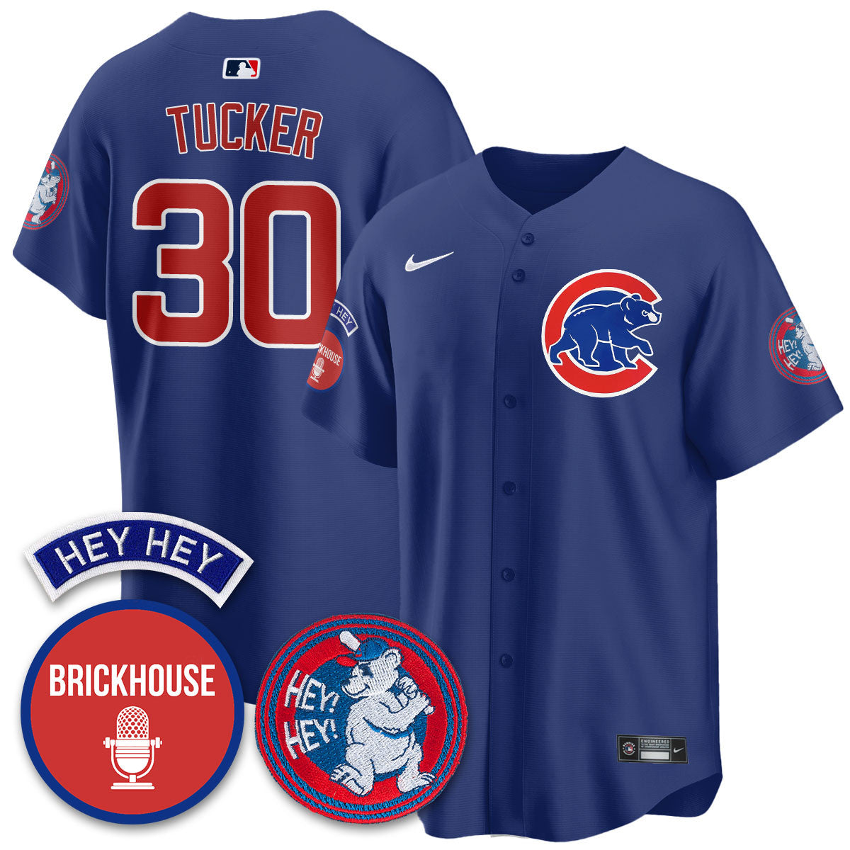 CHC Limited Men Jersey - Jack Brickhouse "Hey Hey" Patch - All Stitched