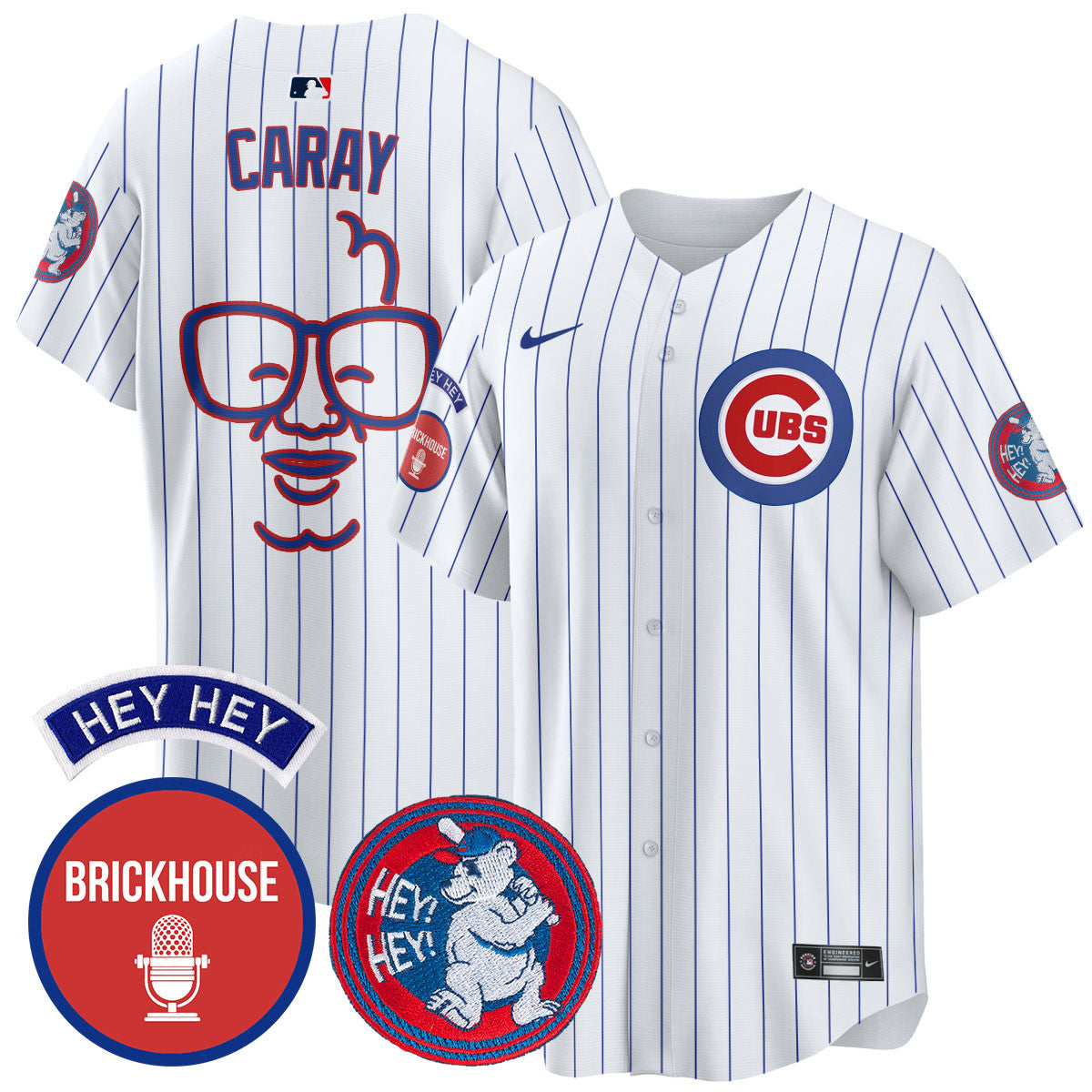 CHC Limited Men Jersey - Jack Brickhouse "Hey Hey" Patch - All Stitched