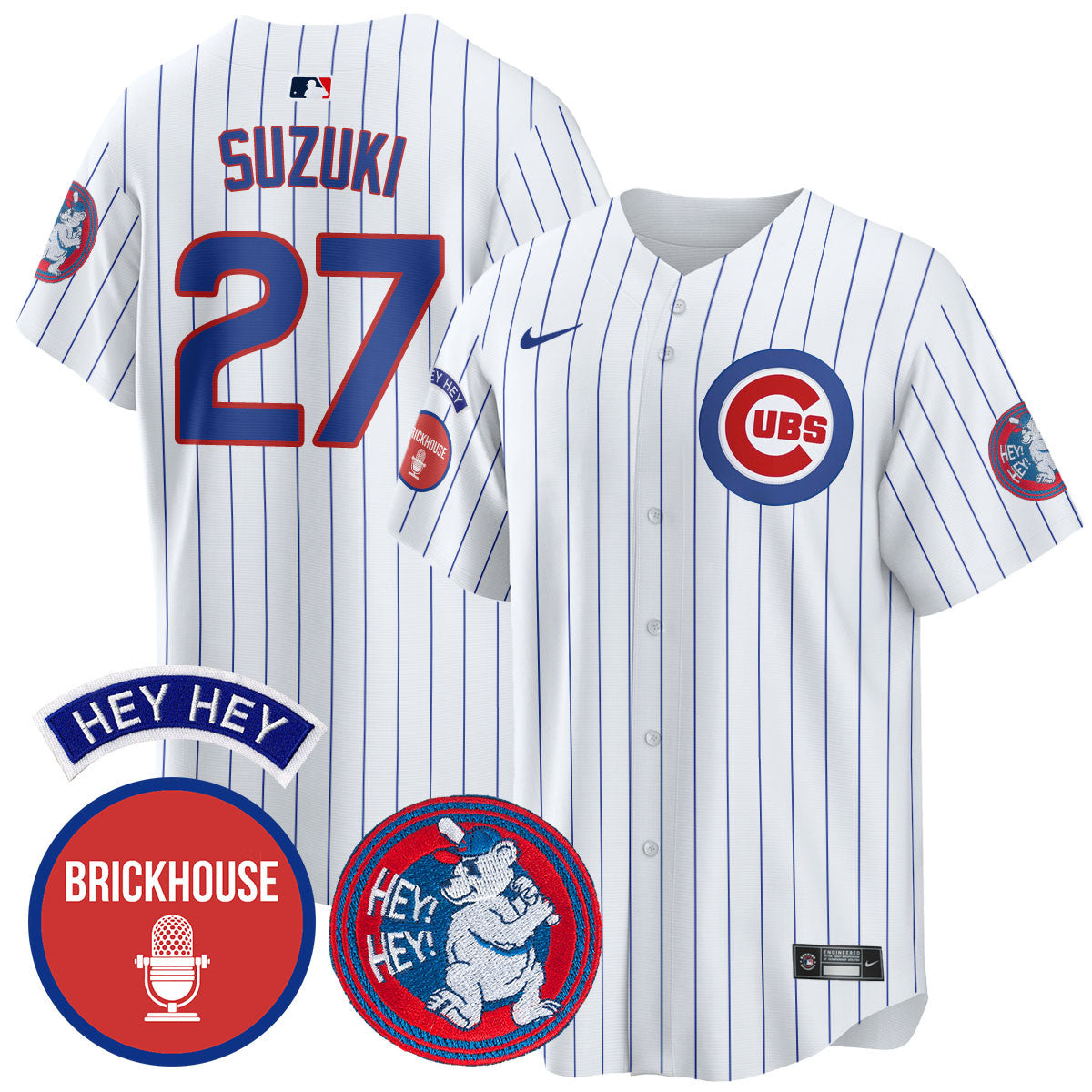 CHC Limited Men Jersey - Jack Brickhouse "Hey Hey" Patch - All Stitched