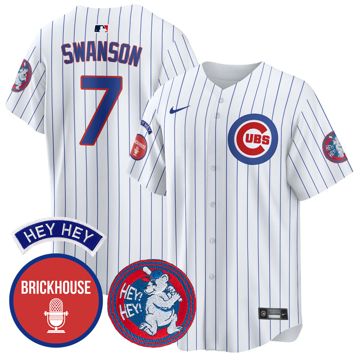CHC Limited Men Jersey - Jack Brickhouse "Hey Hey" Patch - All Stitched