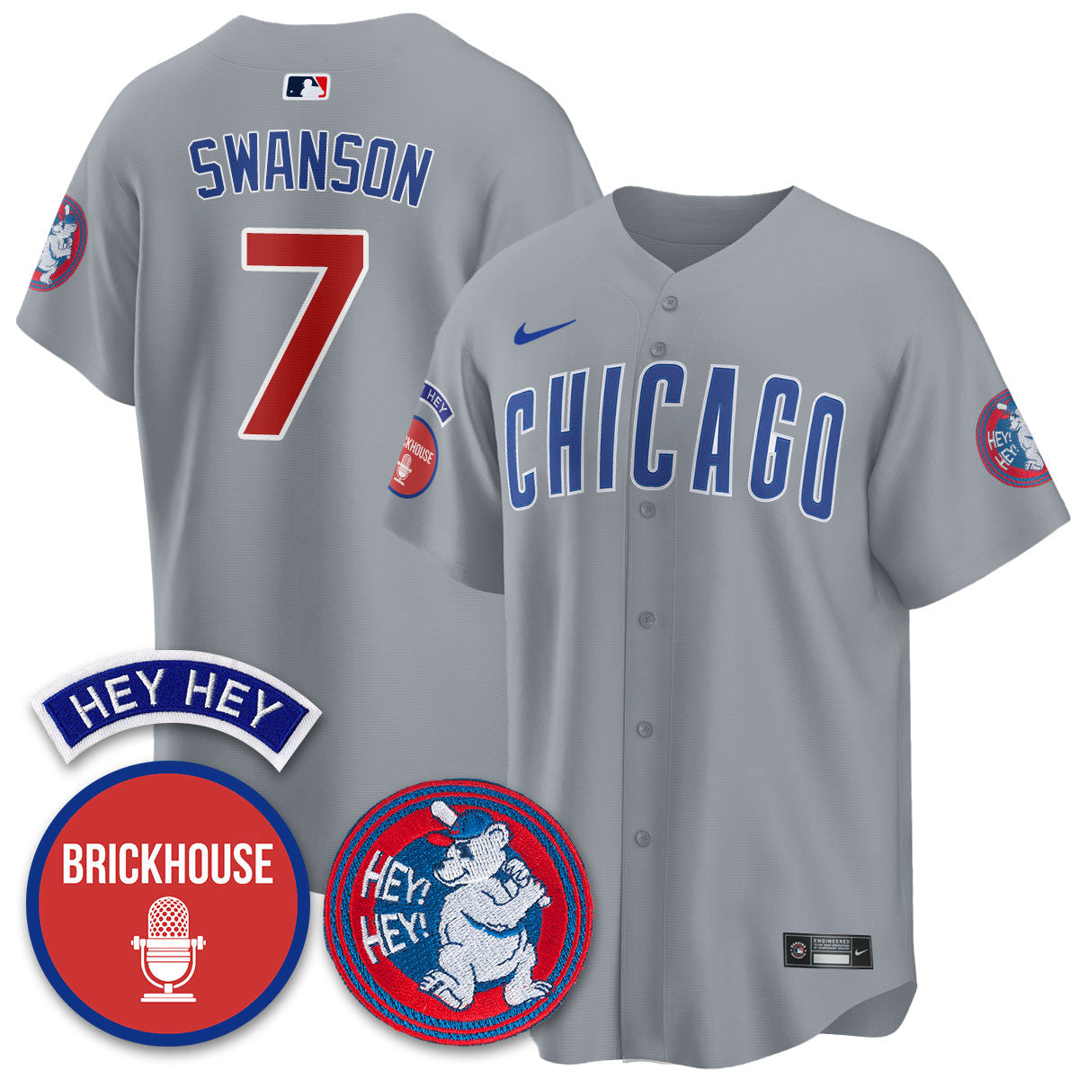 CHC Limited Men Jersey - Jack Brickhouse "Hey Hey" Patch - All Stitched