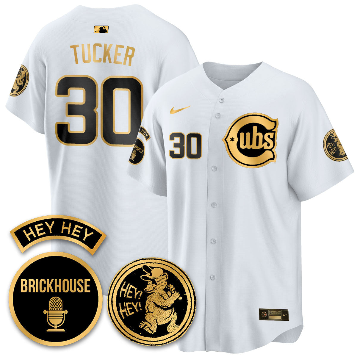 CHC Limited Men Jersey - Jack Brickhouse "Hey Hey" Patch - All Stitched