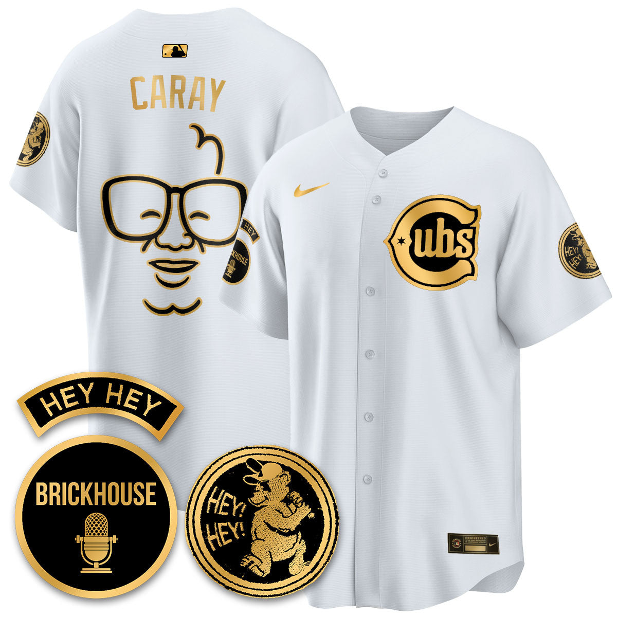 CHC Limited Men Jersey - Jack Brickhouse "Hey Hey" Patch - All Stitched