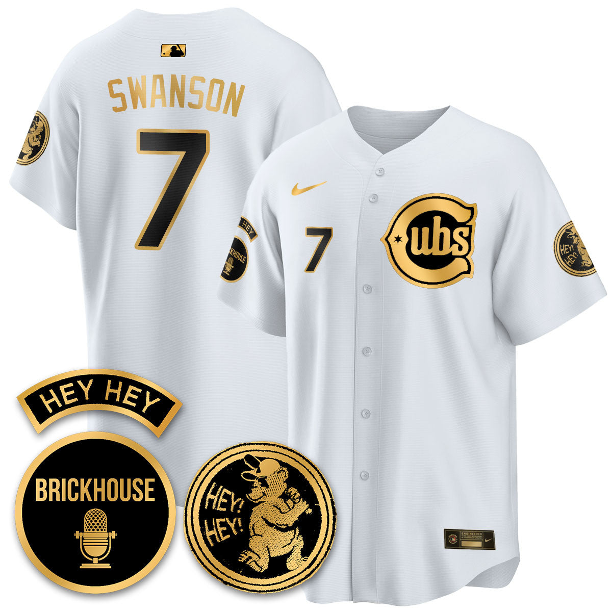 CHC Limited Men Jersey - Jack Brickhouse "Hey Hey" Patch - All Stitched