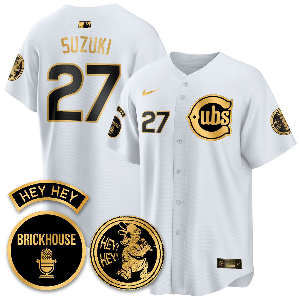 CHC Limited Men Jersey - Jack Brickhouse "Hey Hey" Patch - All Stitched