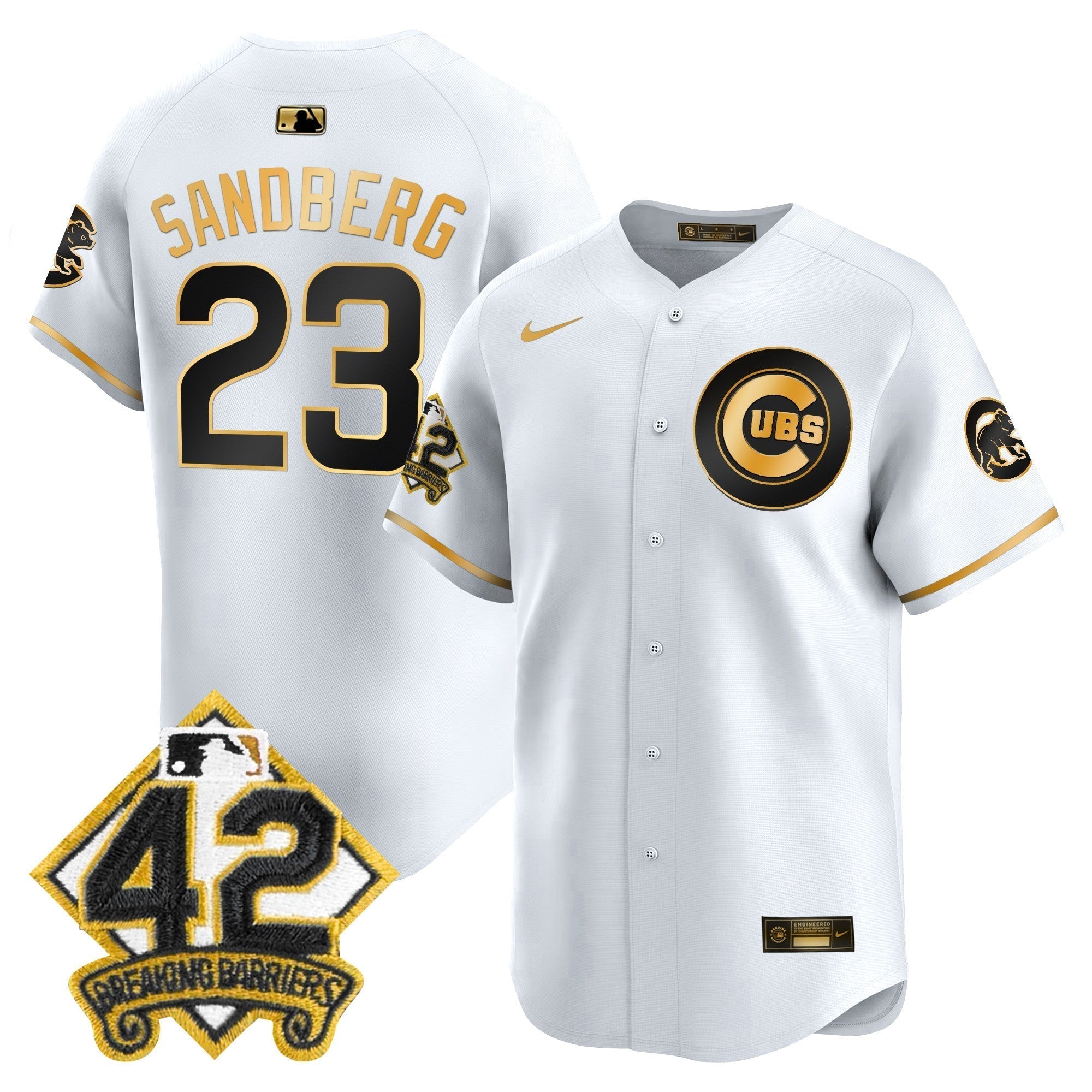 CHC 2025 Jackie Robinson Patch Vapor Premier Limited Jersey - All Stitched