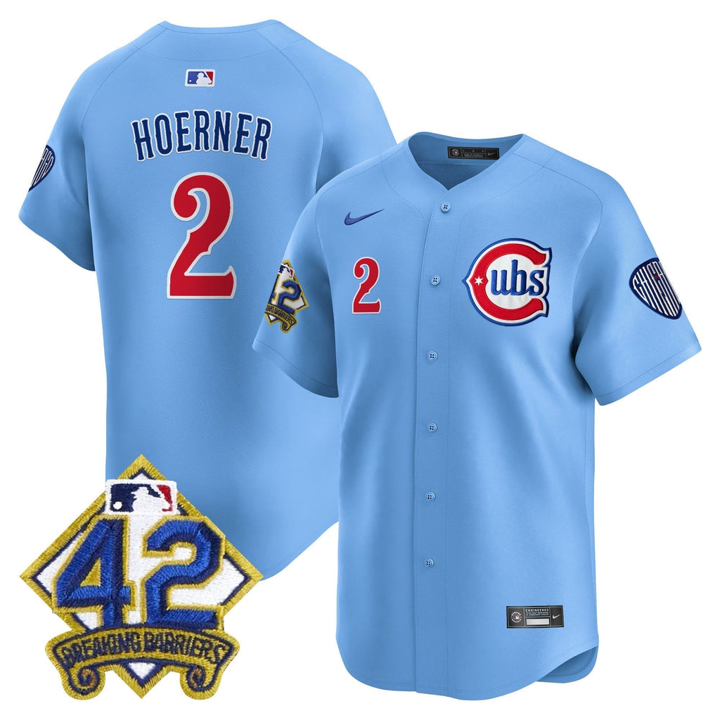 CHC 2025 Jackie Robinson Patch Vapor Premier Limited Jersey - Stitched