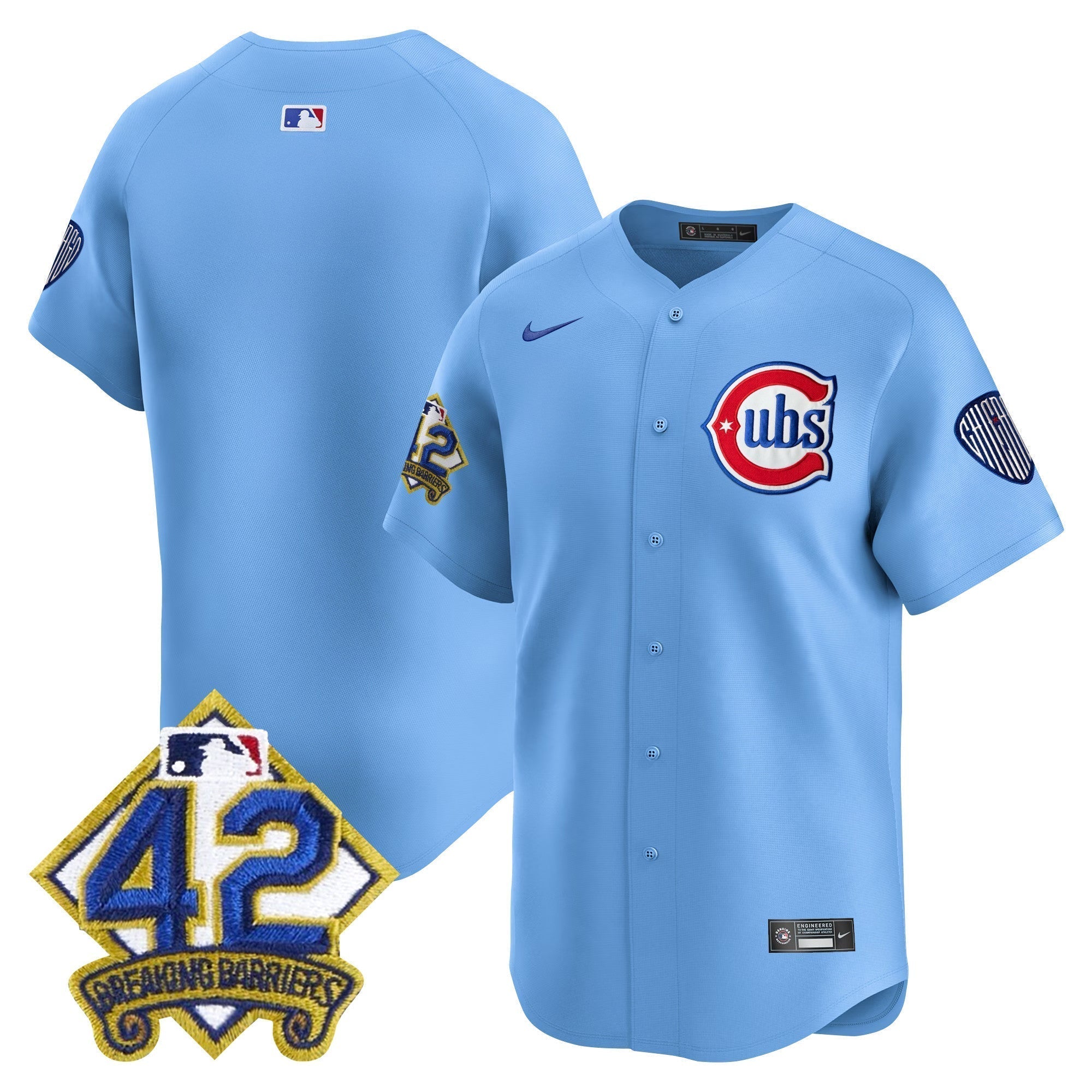 CHC 2025 Jackie Robinson Patch Vapor Premier Limited Jersey - Stitched