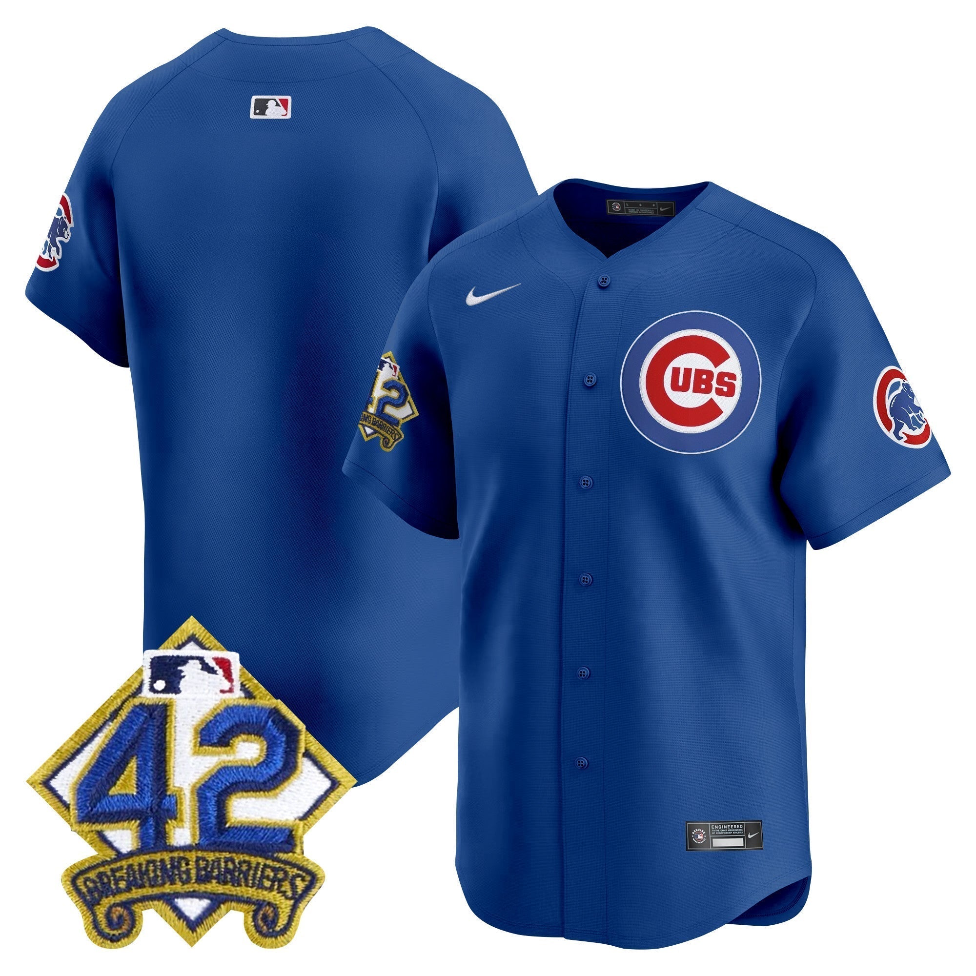 CHC 2025 Jackie Robinson Patch Vapor Premier Limited Jersey - Stitched
