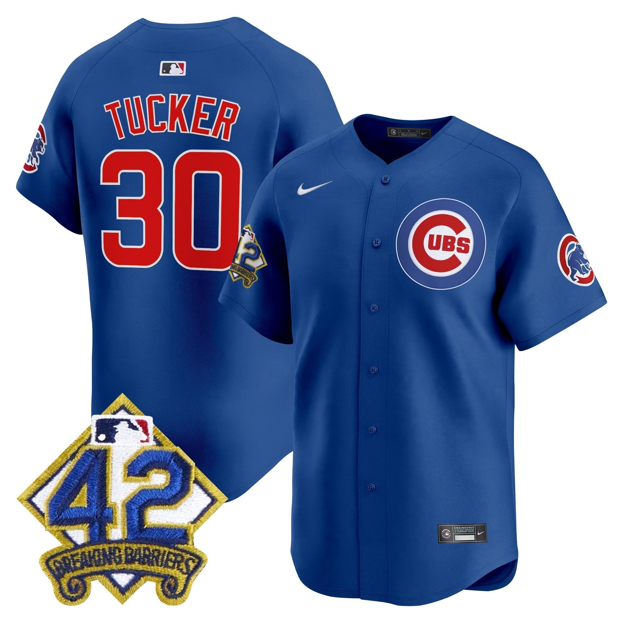 CHC 2025 Jackie Robinson Patch Vapor Premier Limited Jersey - All Stitched