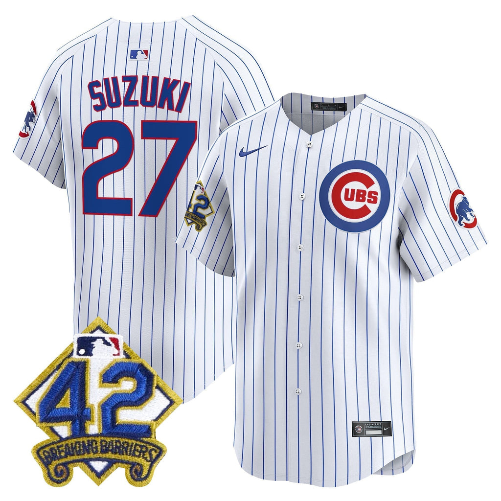 CHC 2025 Jackie Robinson Patch Vapor Premier Limited Jersey - Stitched