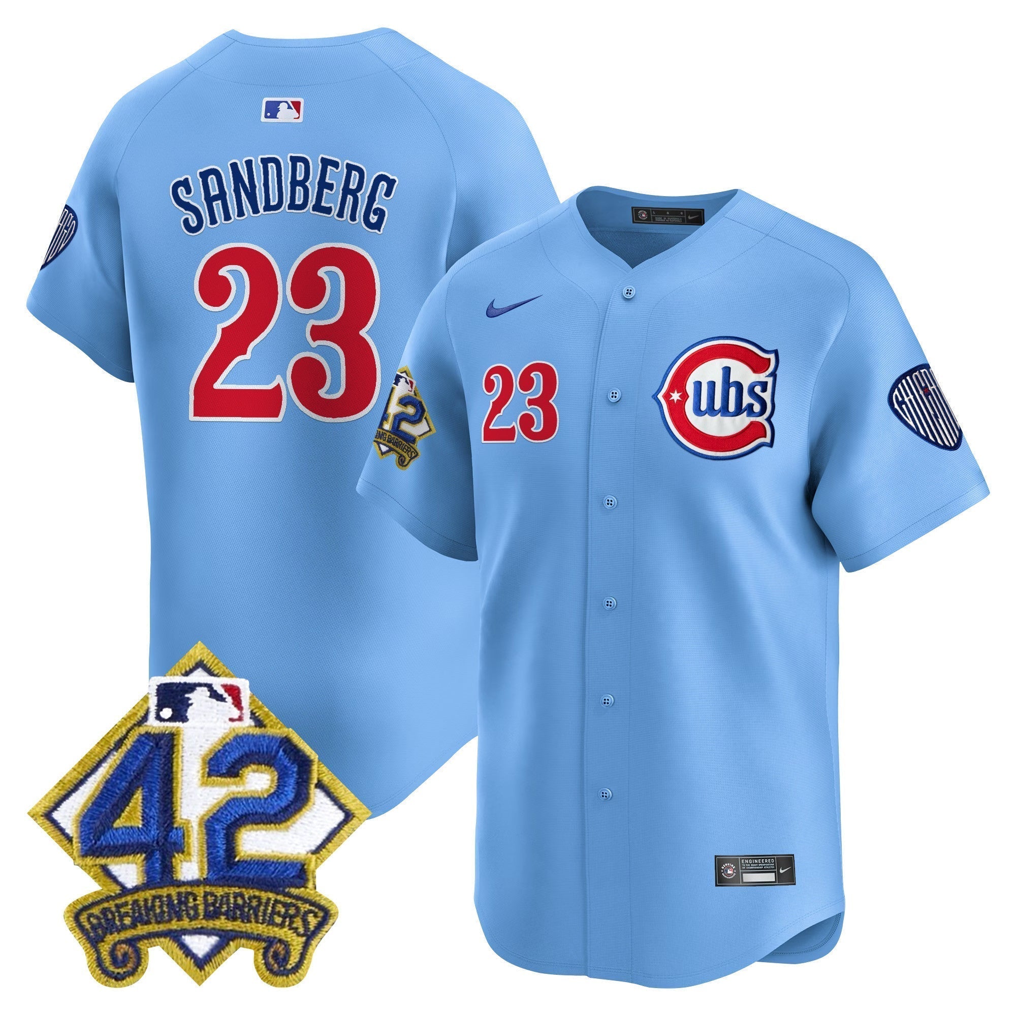 CHC 2025 Jackie Robinson Patch Vapor Premier Limited Jersey - Stitched
