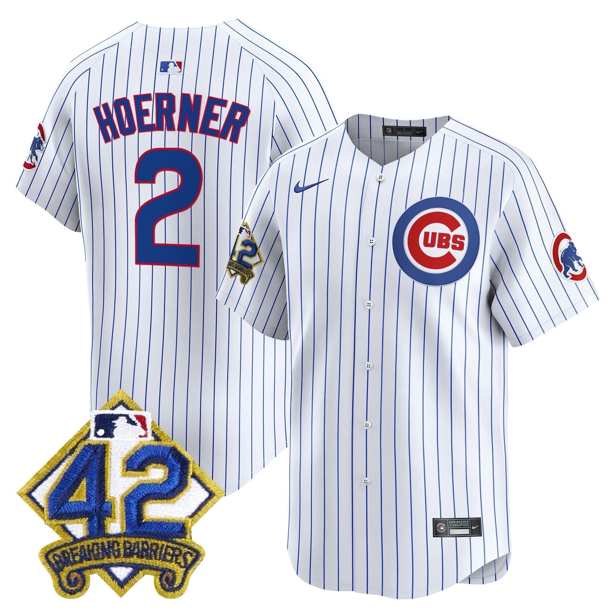 CHC 2025 Jackie Robinson Patch Vapor Premier Limited Jersey - Stitched