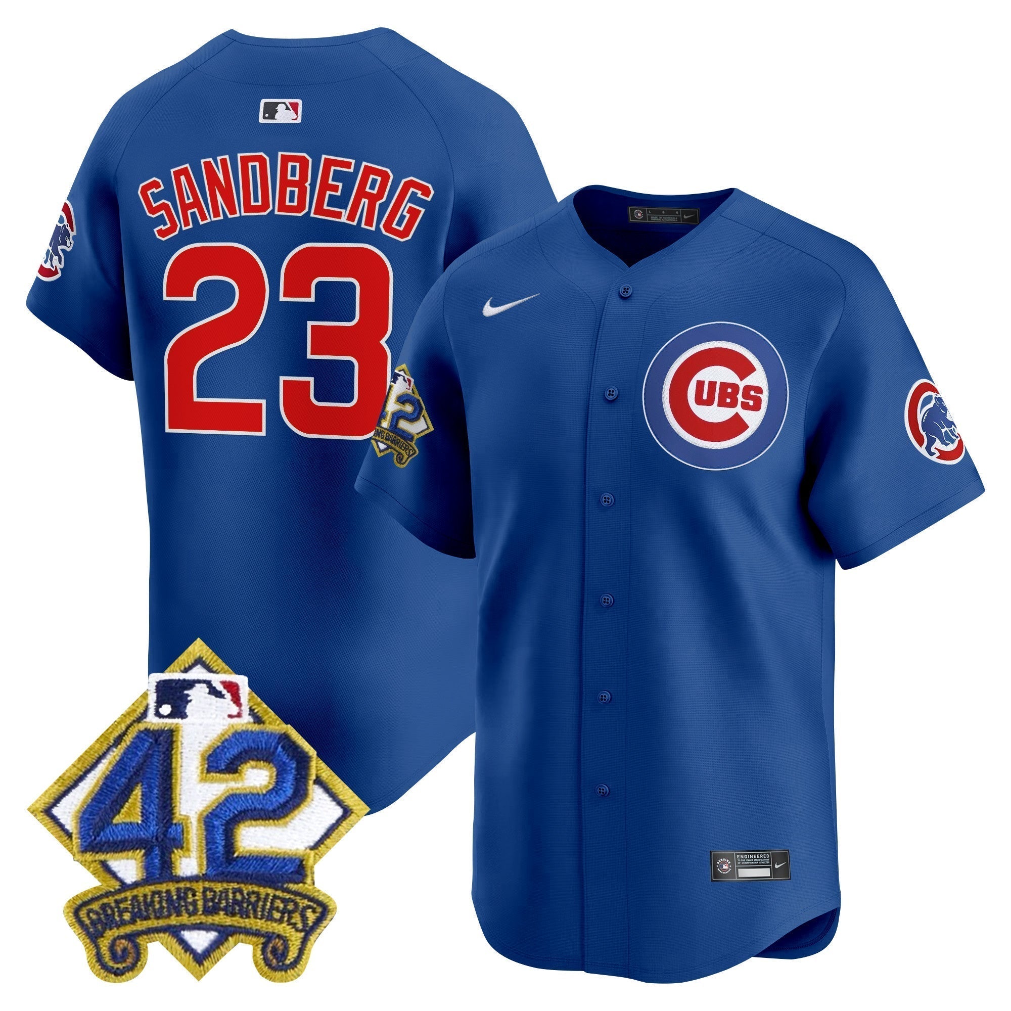 CHC 2025 Jackie Robinson Patch Vapor Premier Limited Jersey - All Stitched