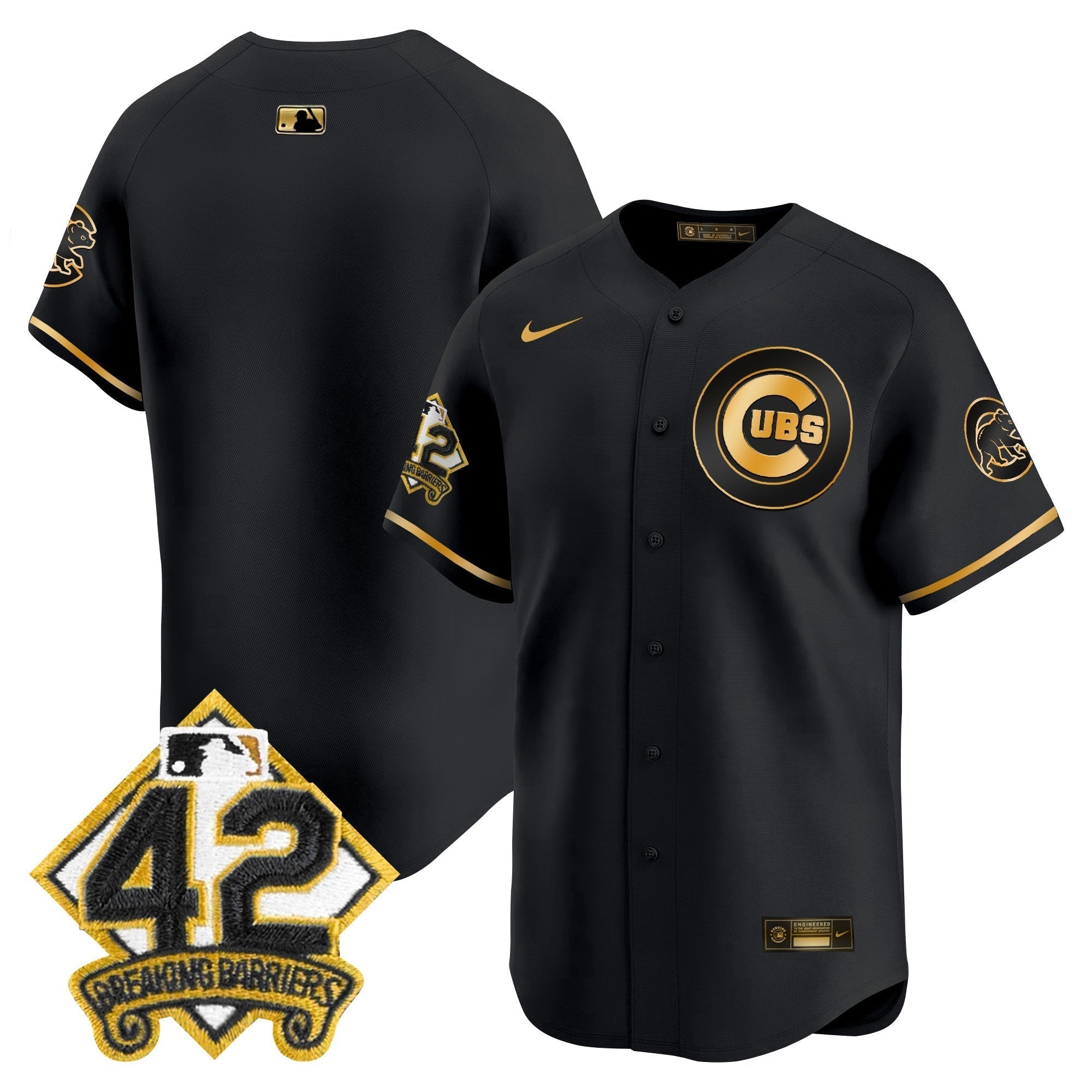 CHC 2025 Jackie Robinson Patch Vapor Premier Limited Jersey - Stitched