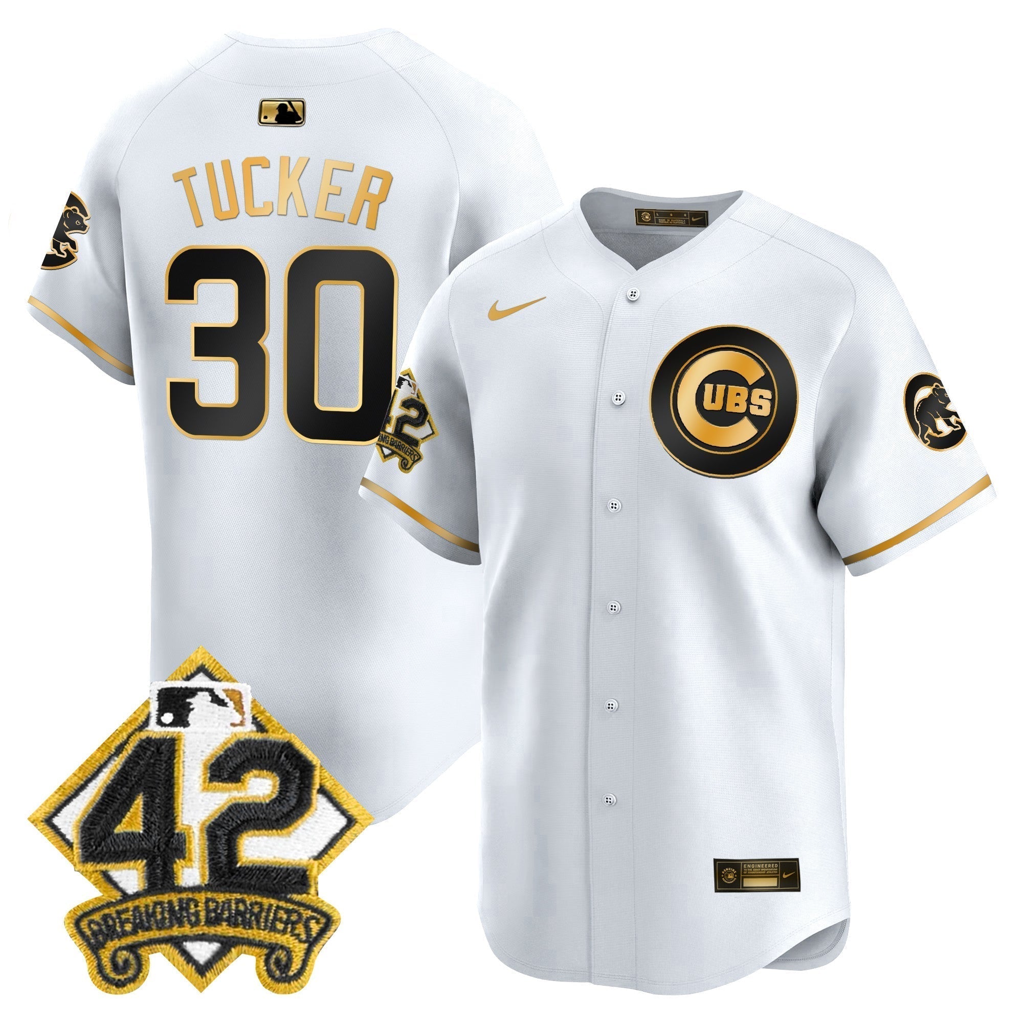 CHC 2025 Jackie Robinson Patch Vapor Premier Limited Jersey - All Stitched