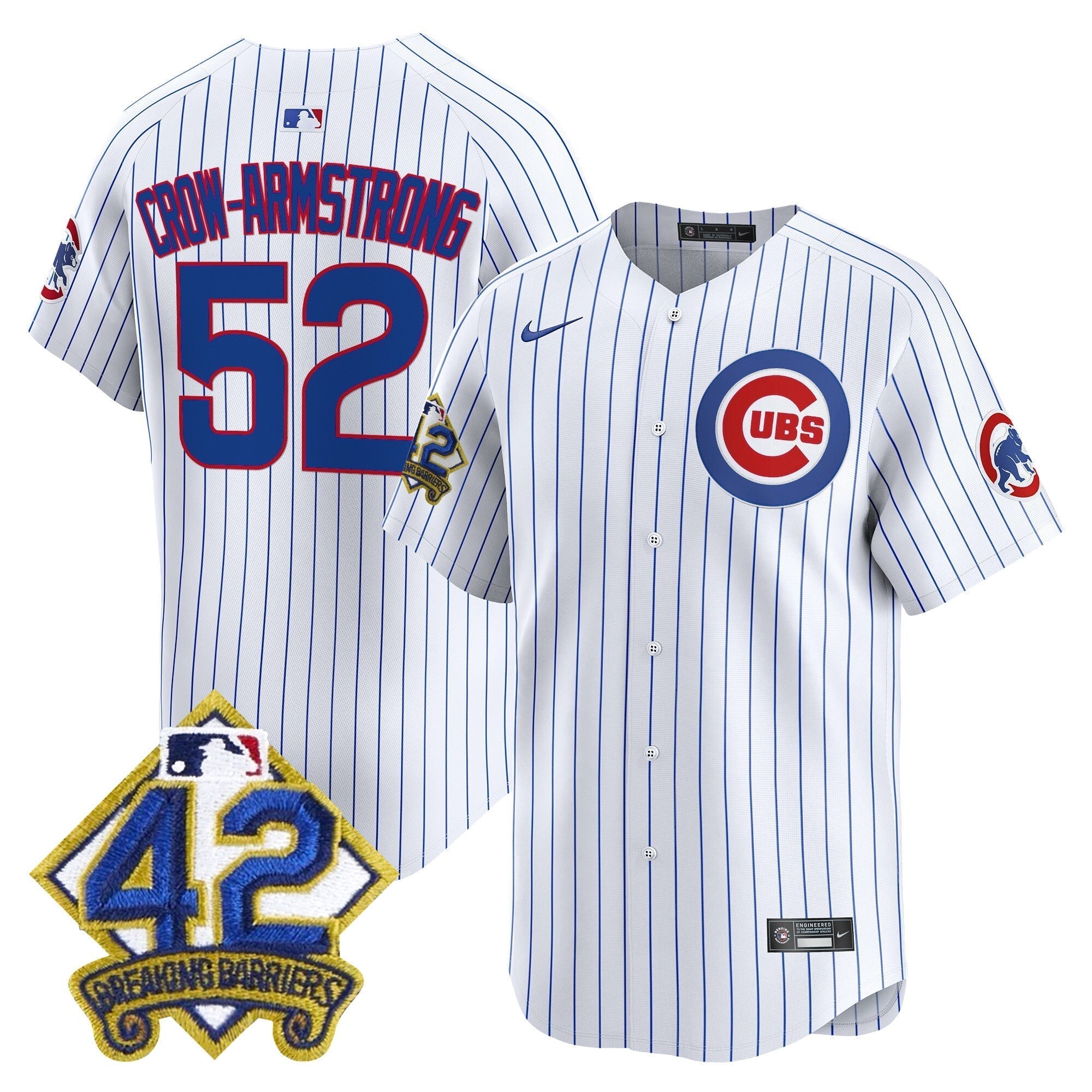 CHC 2025 Jackie Robinson Patch Vapor Premier Limited Jersey - Stitched