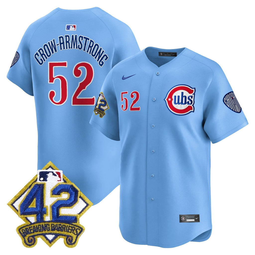 CHC 2025 Jackie Robinson Patch Vapor Premier Limited Jersey - Stitched