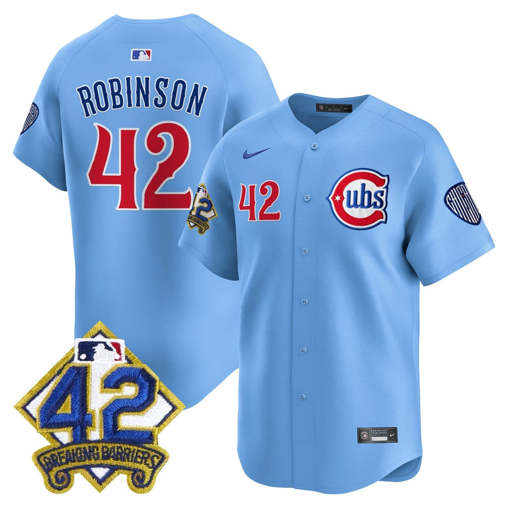 CHC 2025 Jackie Robinson Patch Vapor Premier Limited Jersey - Stitched