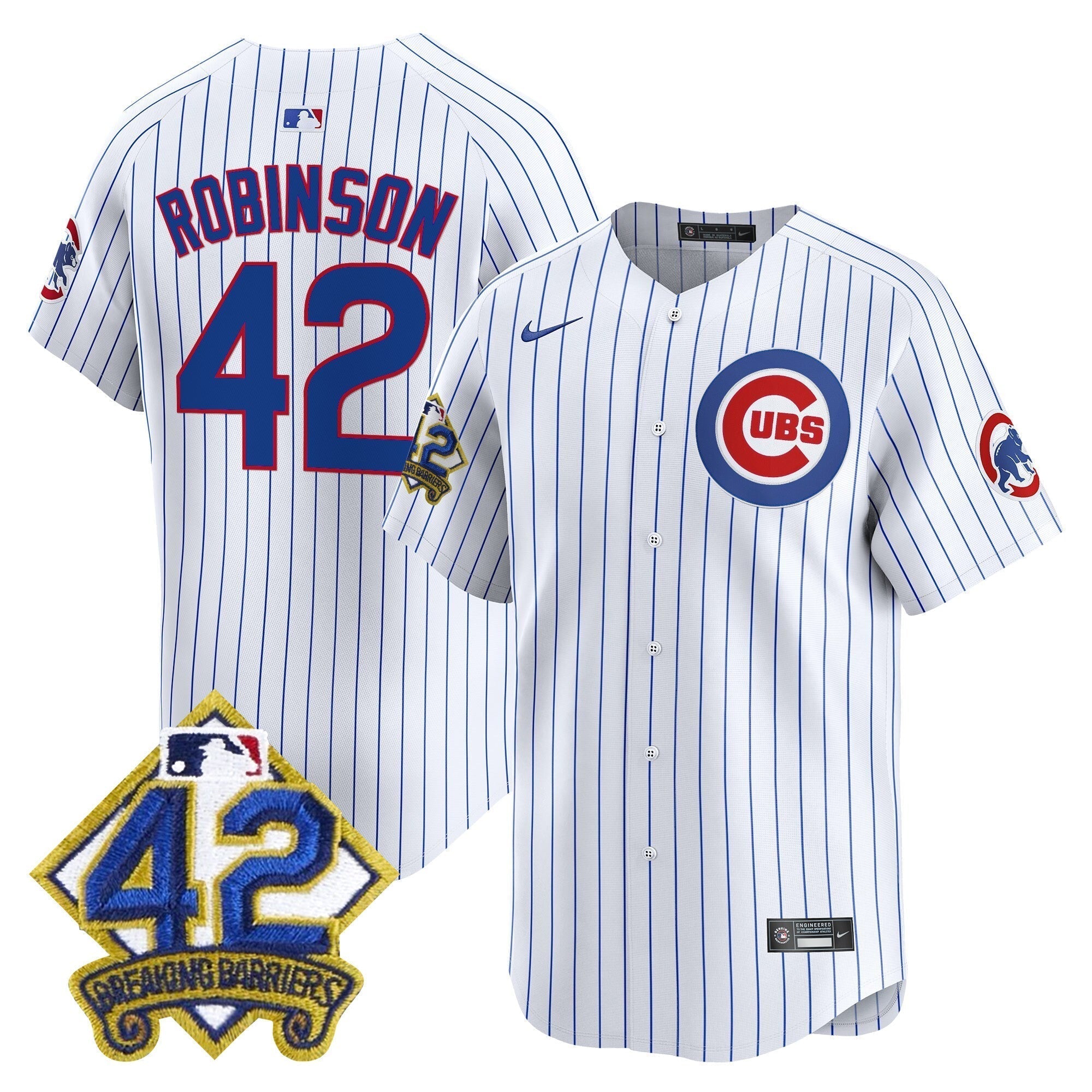 CHC 2025 Jackie Robinson Patch Vapor Premier Limited Jersey - Stitched