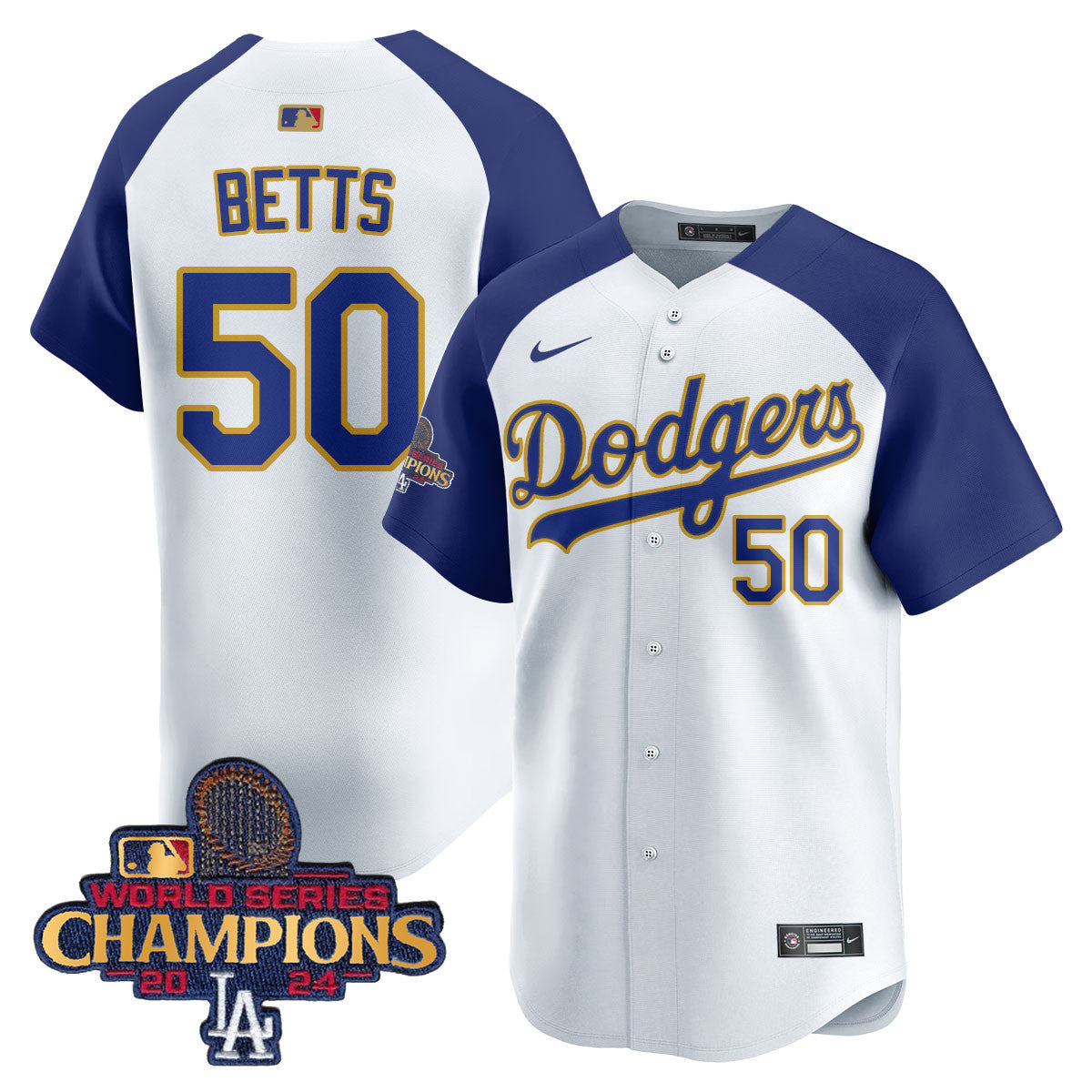 LAD Gold 2025 Jersey - Stitched